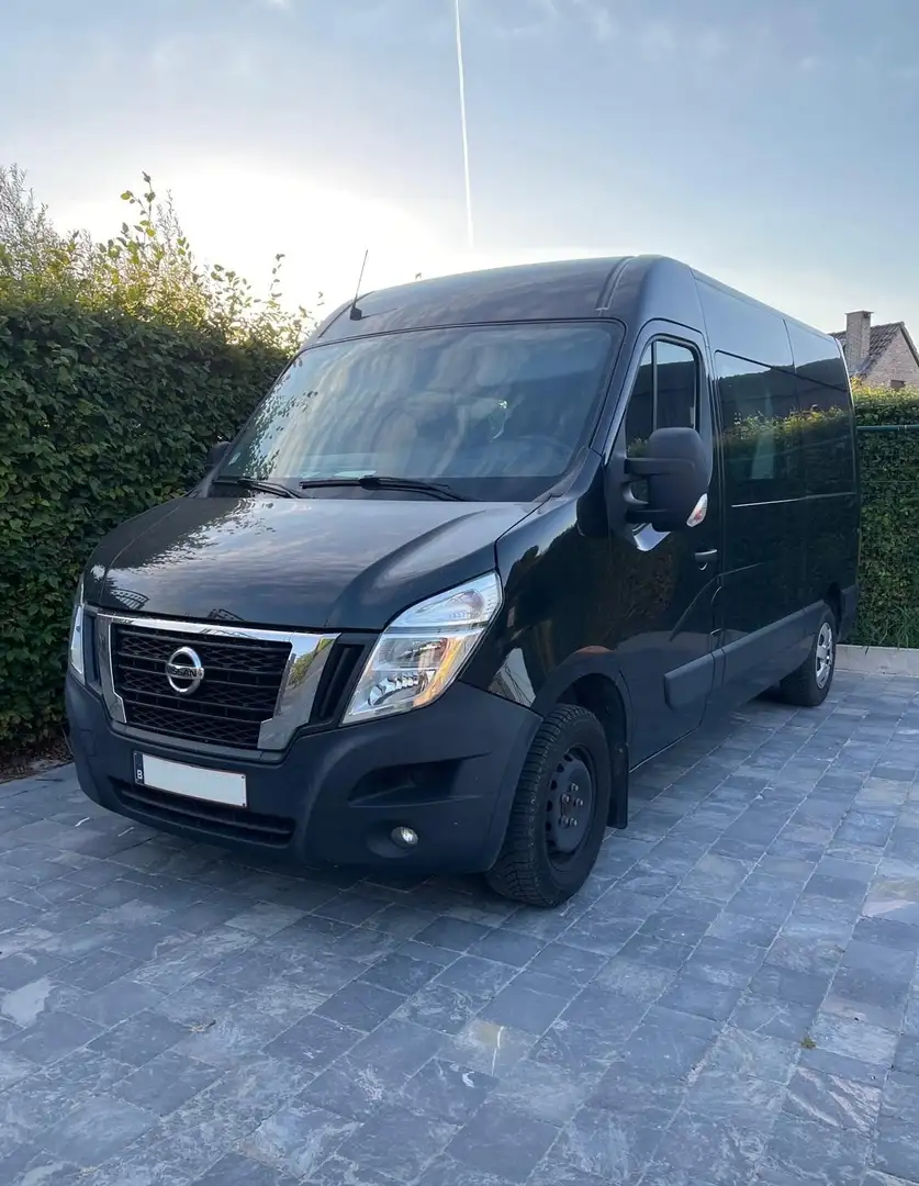 Nissan NV400 (L2H2) 2.3 dCi (Autom.) LiVr - DubbelCab/7-Zitpl. Zwart - 2