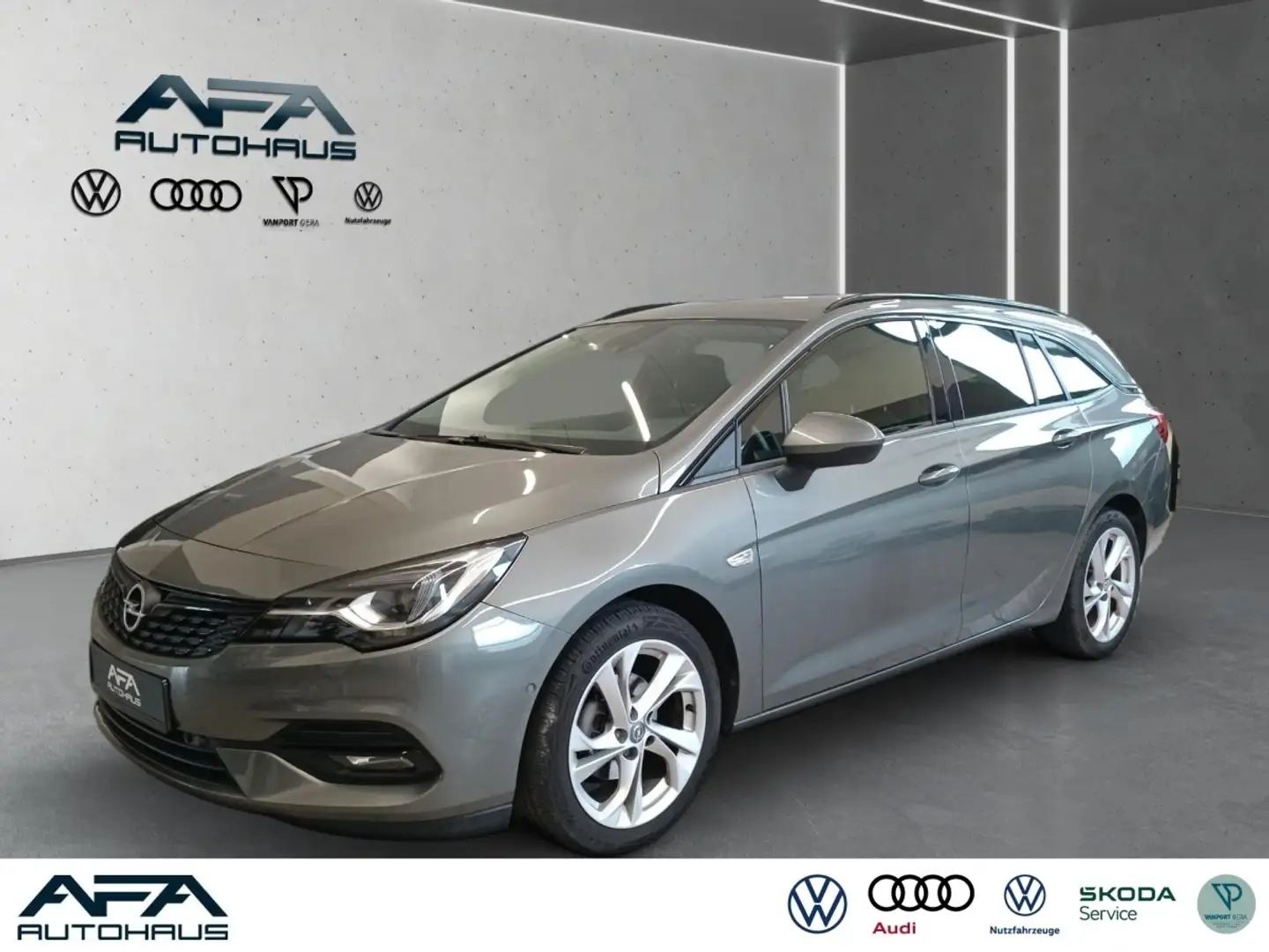 Opel Astra K Sports Tourer 1.2 GS Line LED*RFK*Navi Grijs - 1