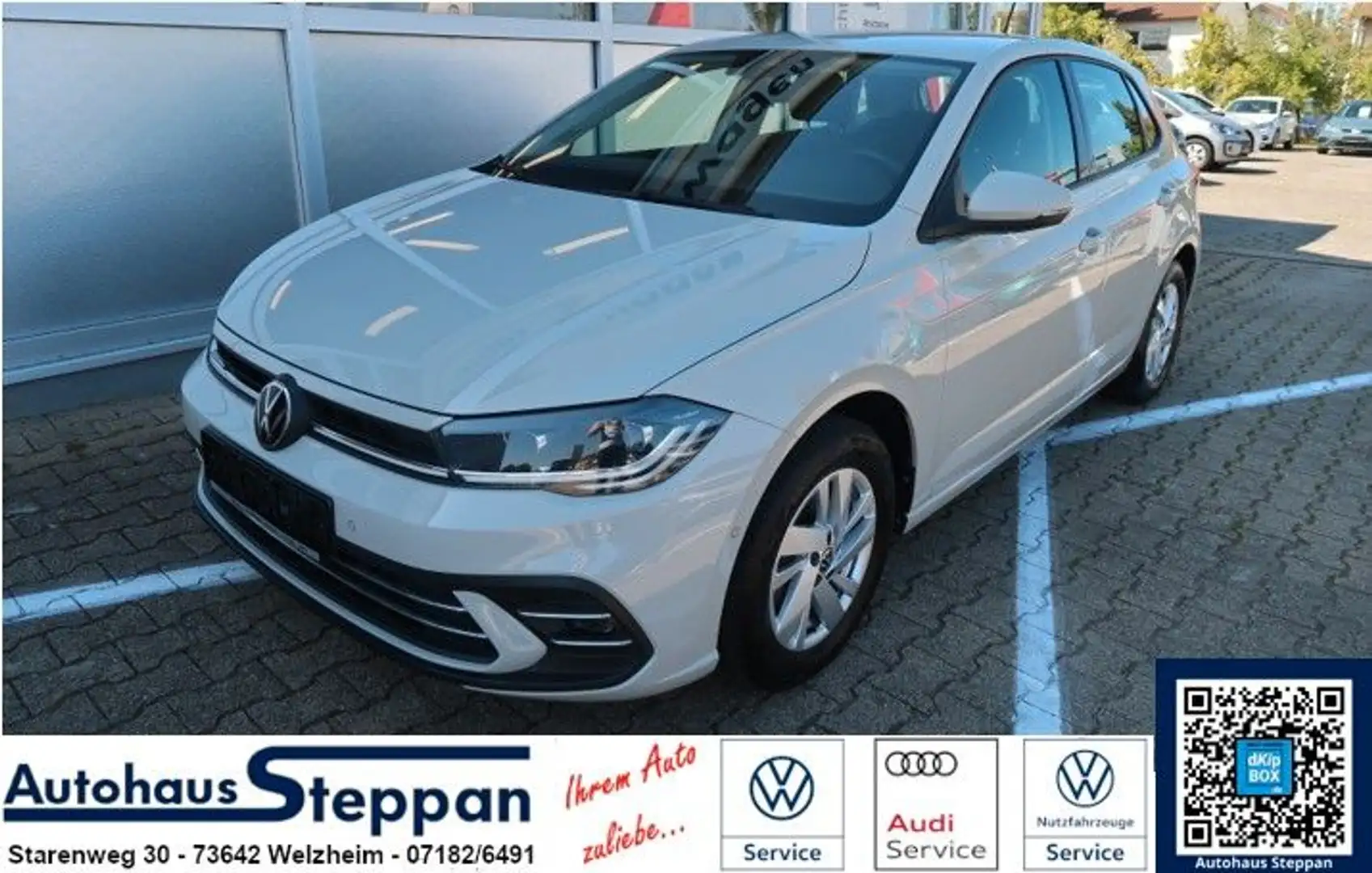 Volkswagen Polo 1,0 TSI Style +APP +LED-Matrix (IQ) +ACC Grau - 1