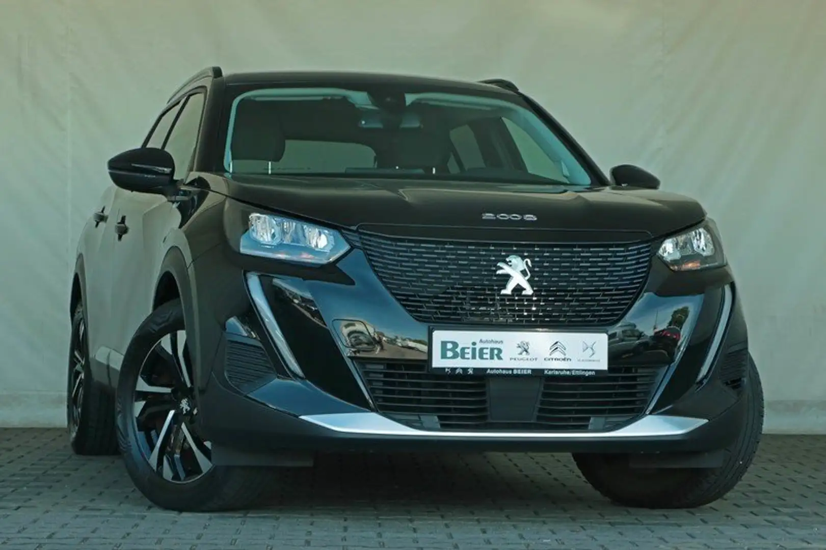 Peugeot 2008 Elektro 136 Allure PDC./ Klima/ Temp. Schwarz - 2