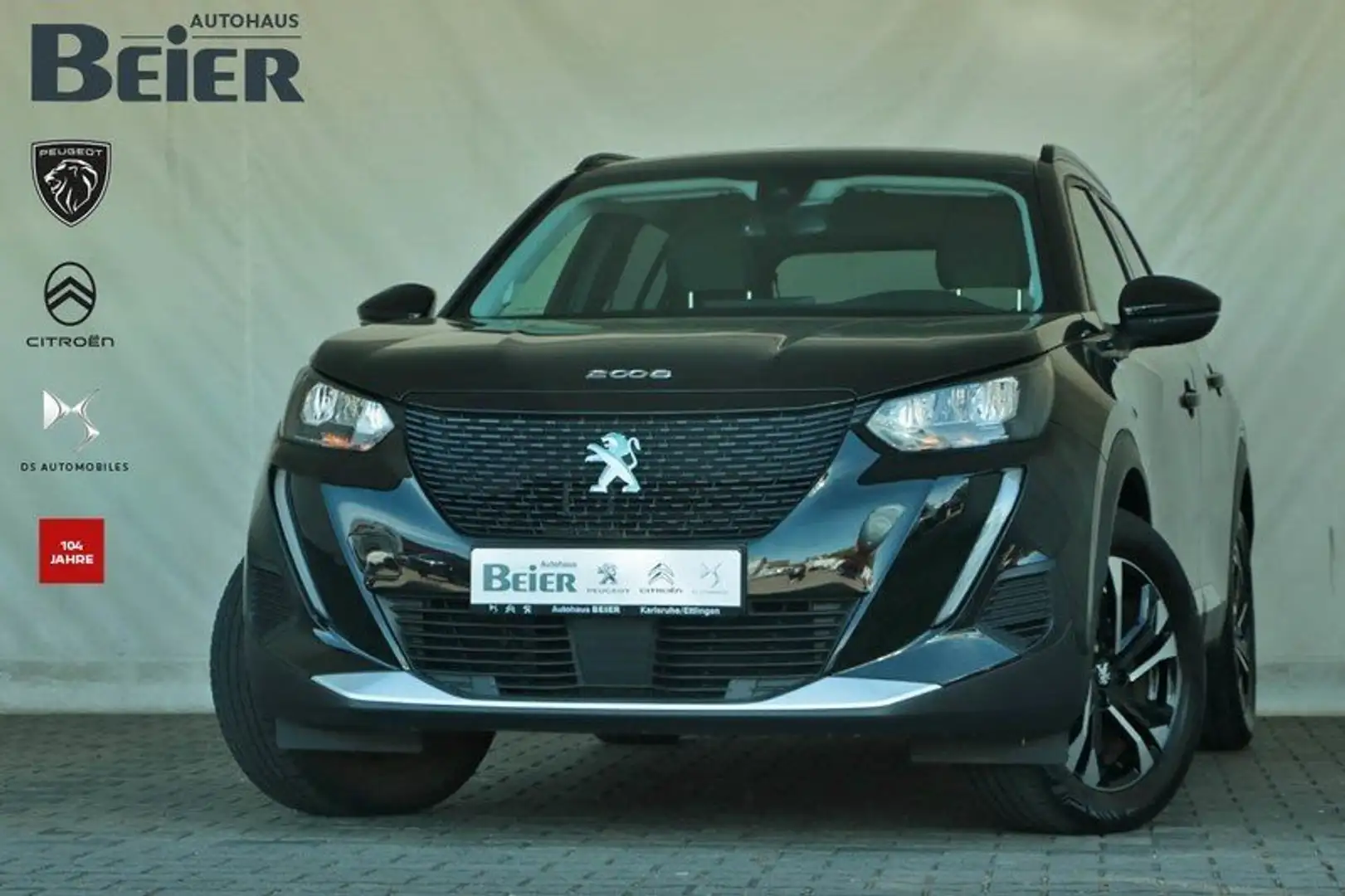Peugeot 2008 Elektro 136 Allure PDC./ Klima/ Temp. Schwarz - 1