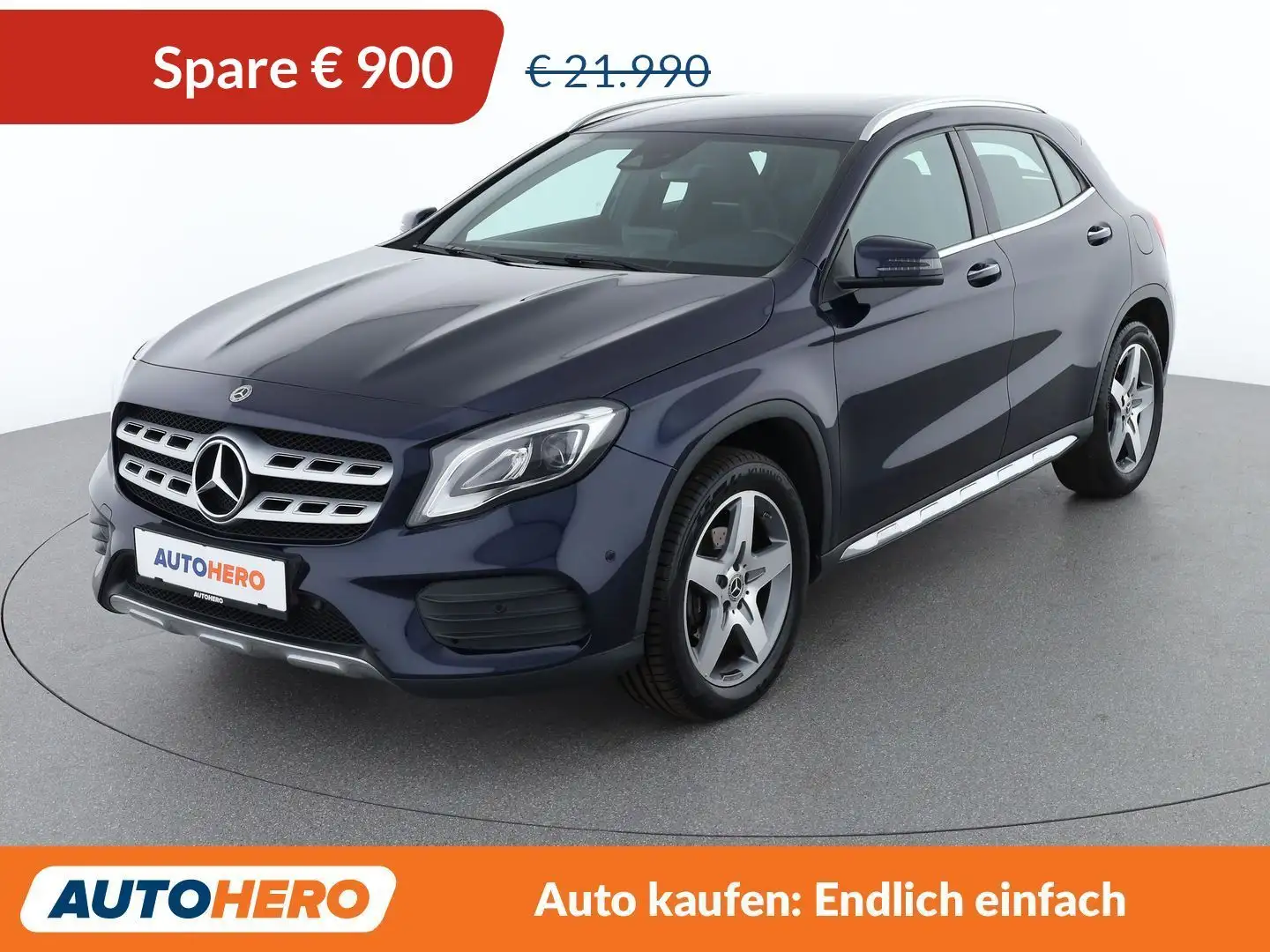 Mercedes-Benz GLA 180 GLA 180 AMG Line Bleu - 1