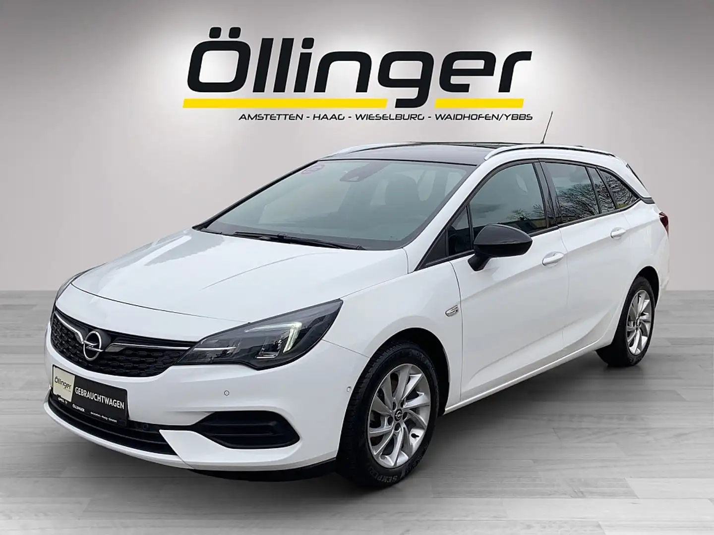 Opel Astra ST 1,2 Turbo GS Line + viele tolle Extras! Blanc - 1