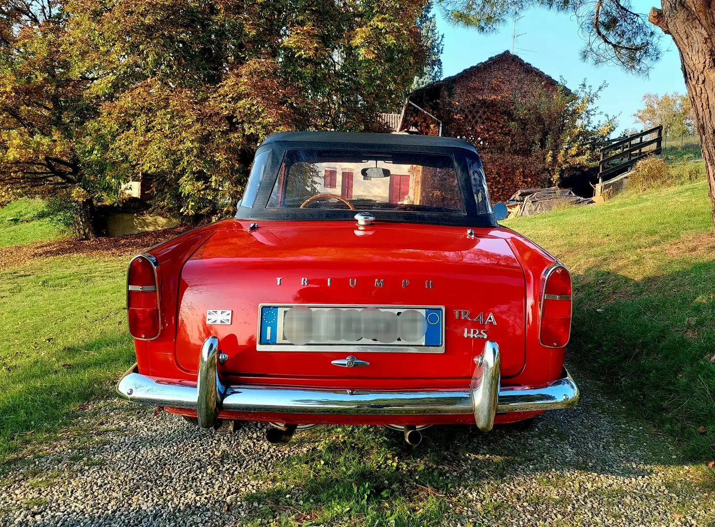 Triumph TR4 A irs Rosso - 2