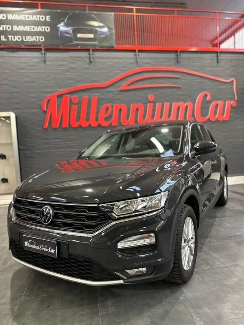 Volkswagen T-Roc 2.0 TDI SCR DSG Business Chilometri certificati c Gris - 1