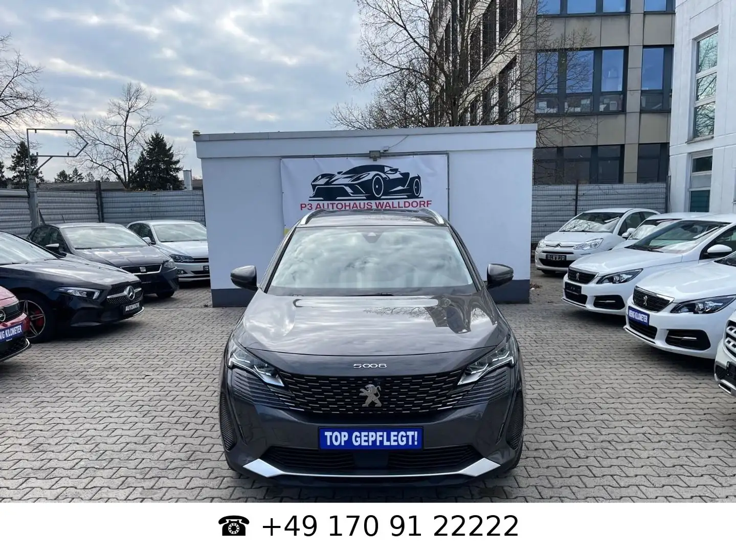 Peugeot 5008 Allure Pack*Garantie*7Sitzer*8xReifen Alu Gris - 2