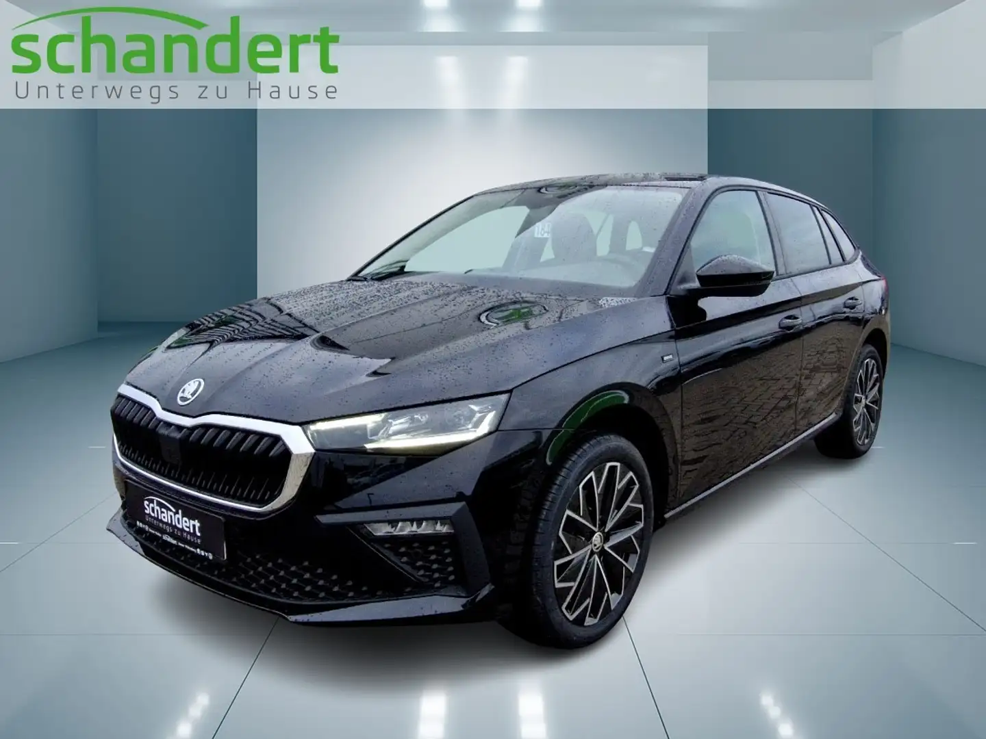 Skoda Scala 1.0 TSI Drive DSG LED Navi Klimaautomatik Schwarz - 1