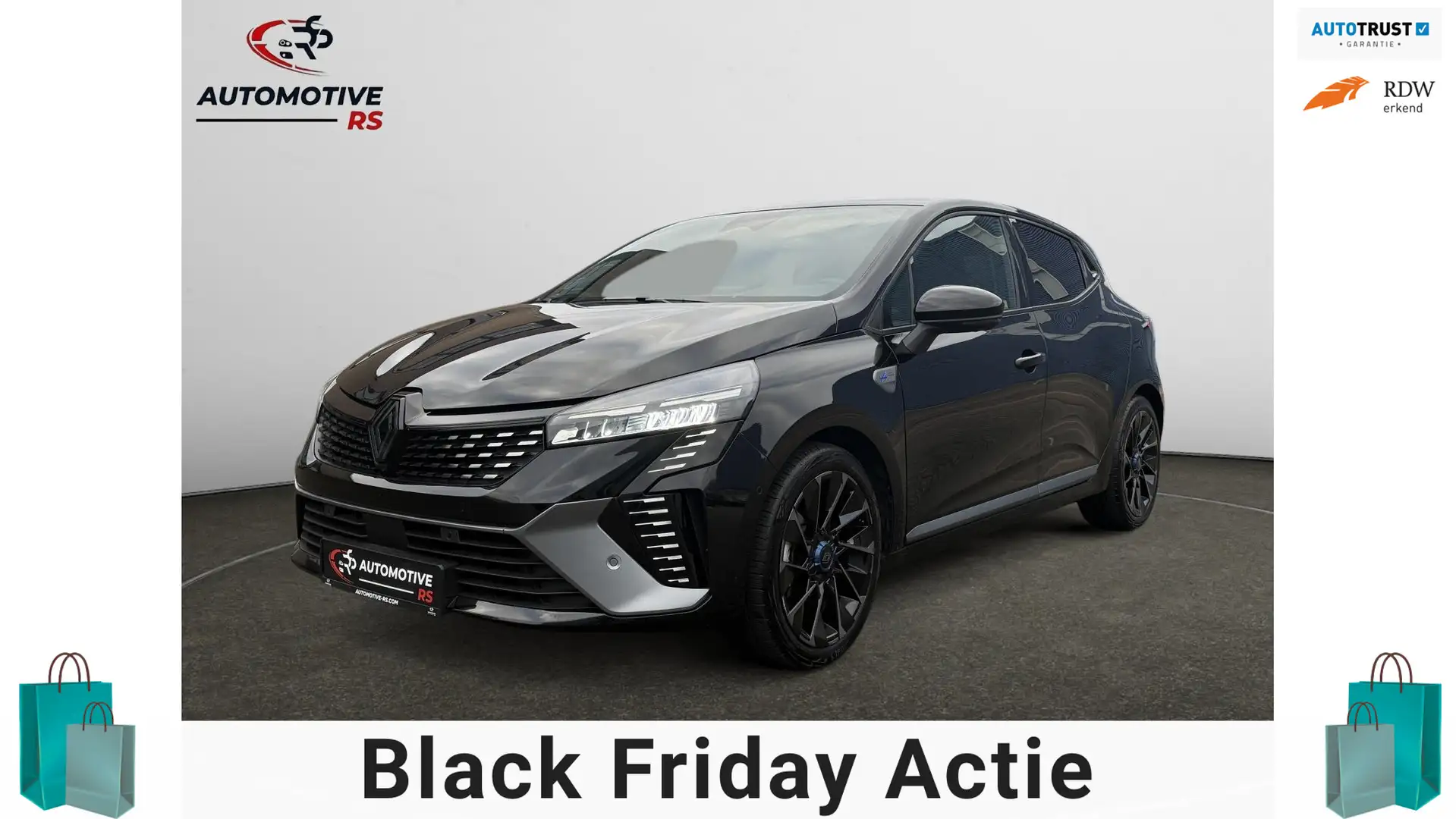 Renault Clio 1.6 E-Tech 145 esprit Alpine Aut.|Digitaal Dashboa Zwart - 1