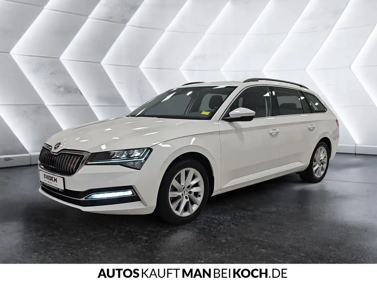 Skoda Superb Combi 1.4TSI DSG iV Ambition LED NAVI SHZ Weiß - 2