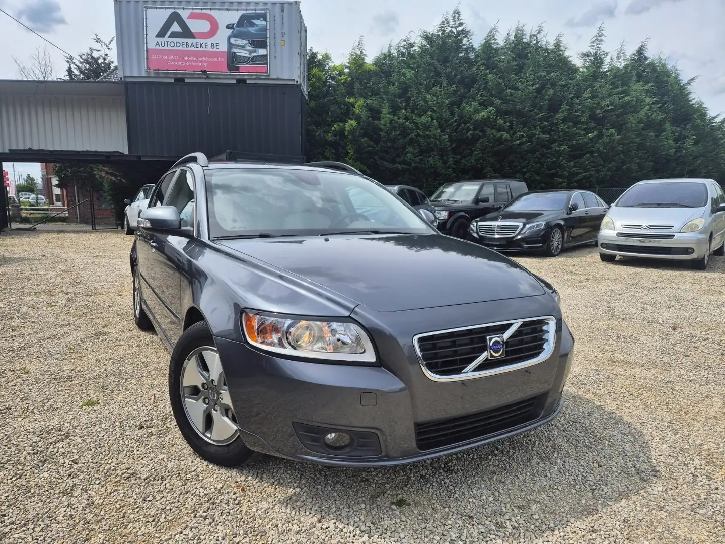 Volvo V50 EURO 5 / LEDER / PDC / CRUISE / AIRCO / GARANTIE Gris - 1