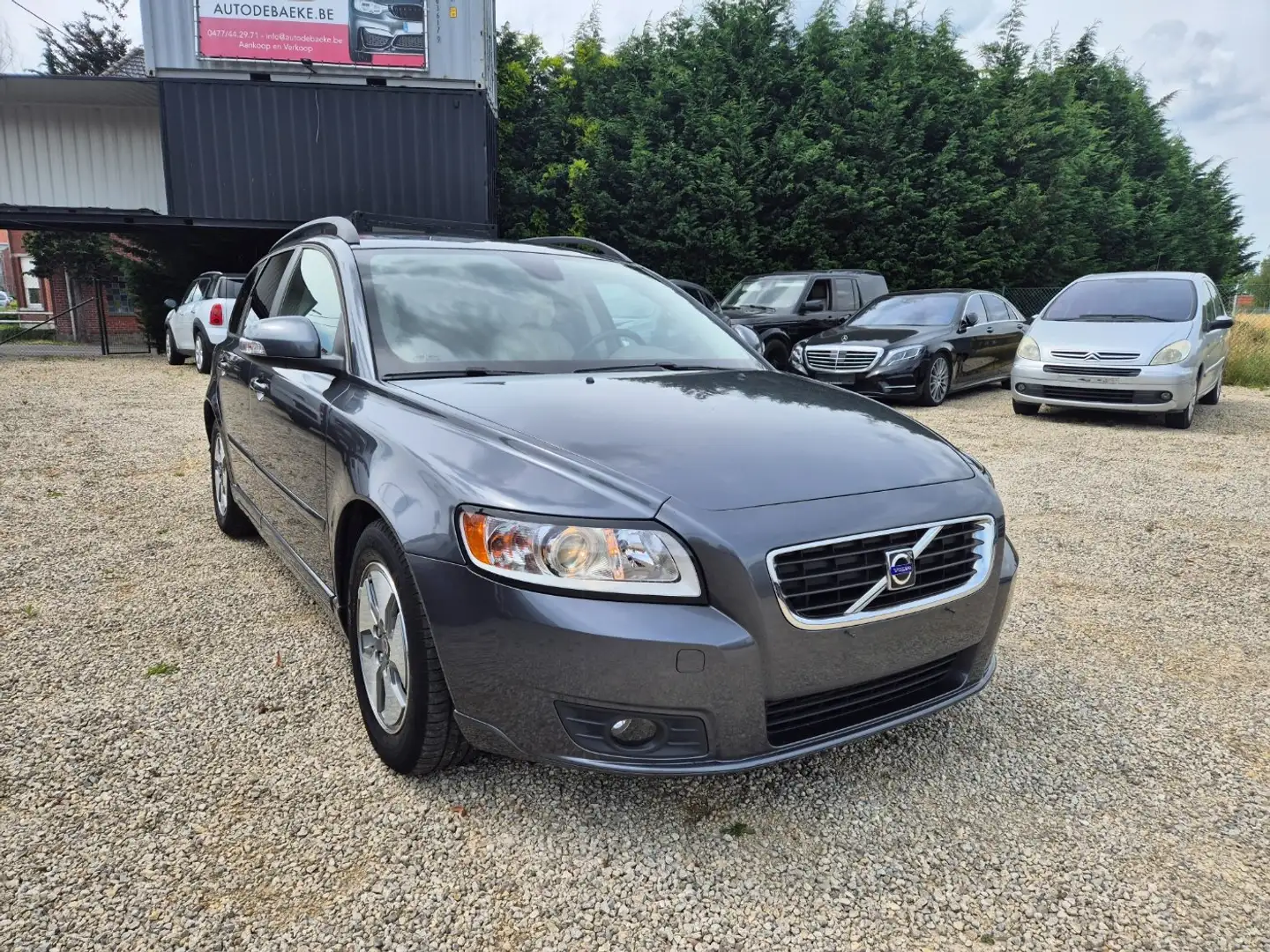 Volvo V50 EURO 5 / LEDER / PDC / CRUISE / AIRCO / GARANTIE Gris - 2