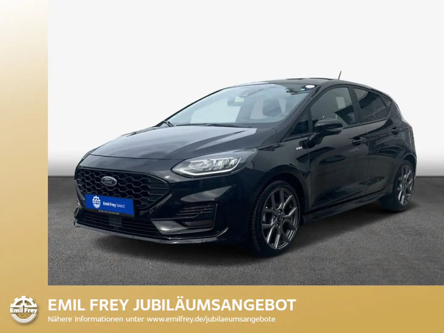 Ford Fiesta 1.0 EcoBoost S&S ST-LINE Negro - 1