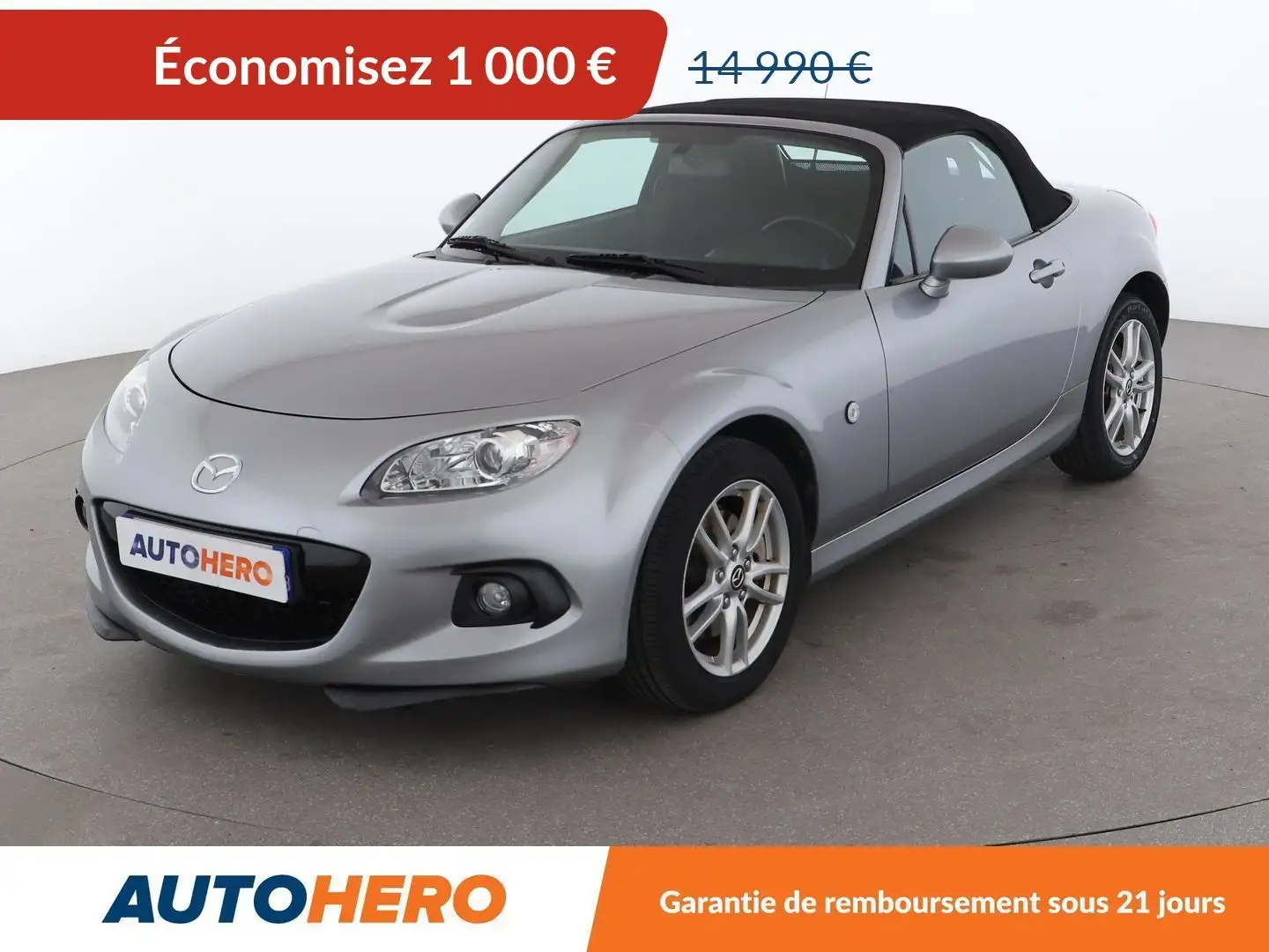 Mazda MX-5 Roadster Coupe 1.8 MZR Elegance Gris - 1