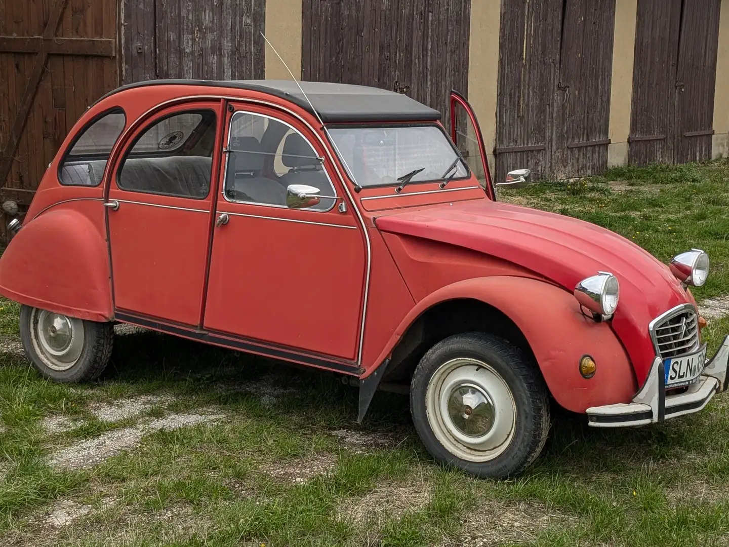 Citroen 2CV 2 CV 6 Club Kırmızı - 2