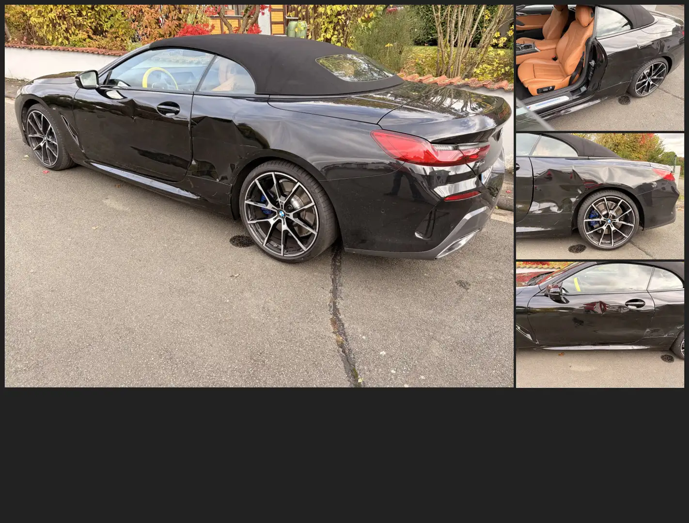 BMW 840 xDrive M-Sport PARKSCHADEN! Erst 10500 km! M-Sport Schwarz - 1