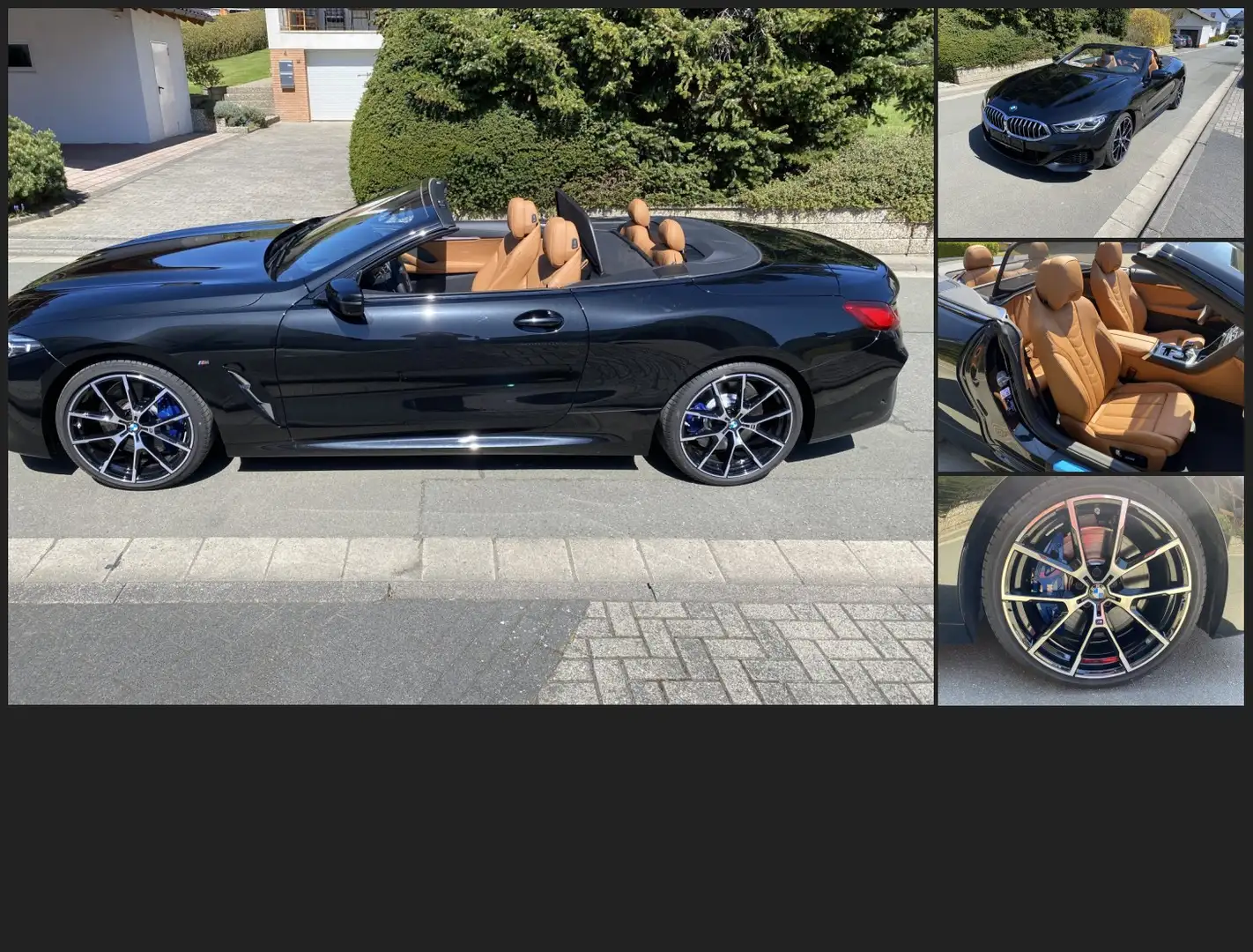 BMW 840 xDrive M-Sport Top Extras! Erst 6.589 km ! Czarny - 1