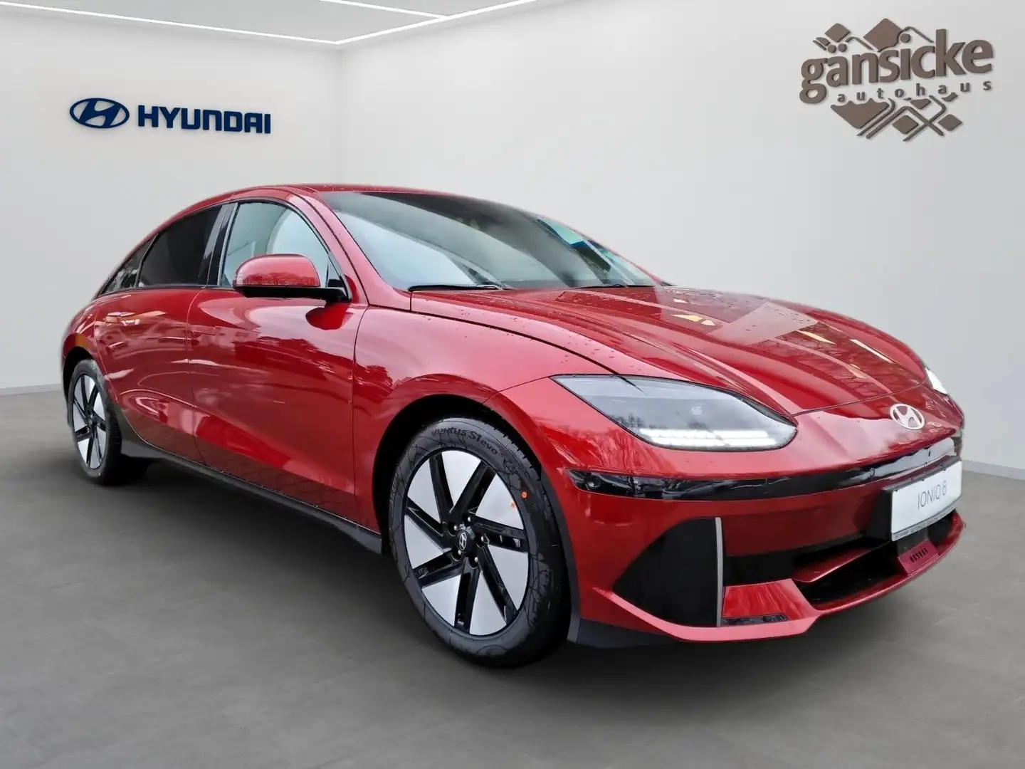 Hyundai IONIQ 6 77,4kWh 168kW Techniq inkl. Dynamiq Rosso - 2