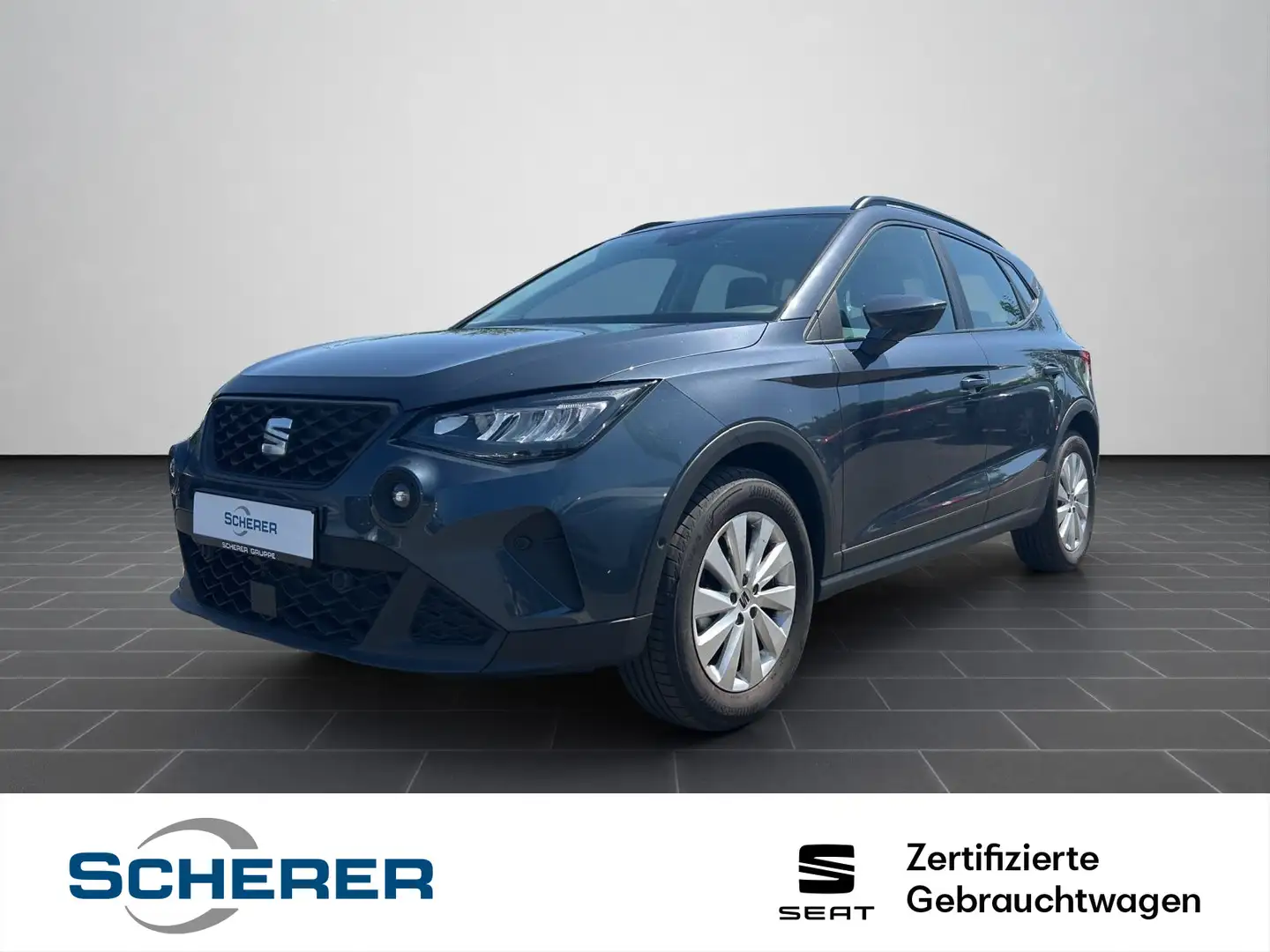 SEAT Arona 1.0 TSI Style ACC CARPLAY LED NAVI PDC RFK Grau - 1