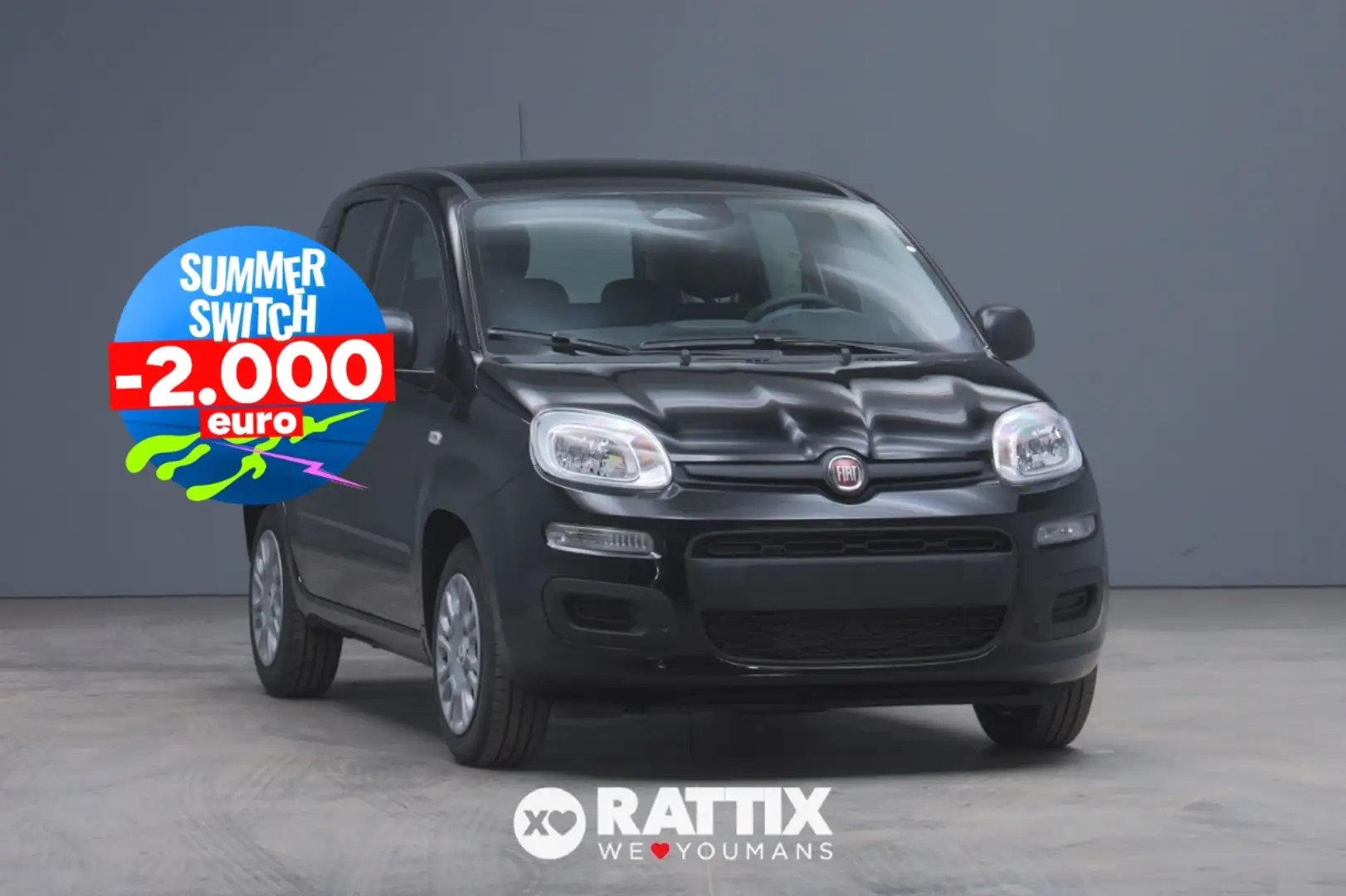 Fiat Panda 1.0 Firefly Hybrid 70CV 5p.ti + Pack City Nero - 1