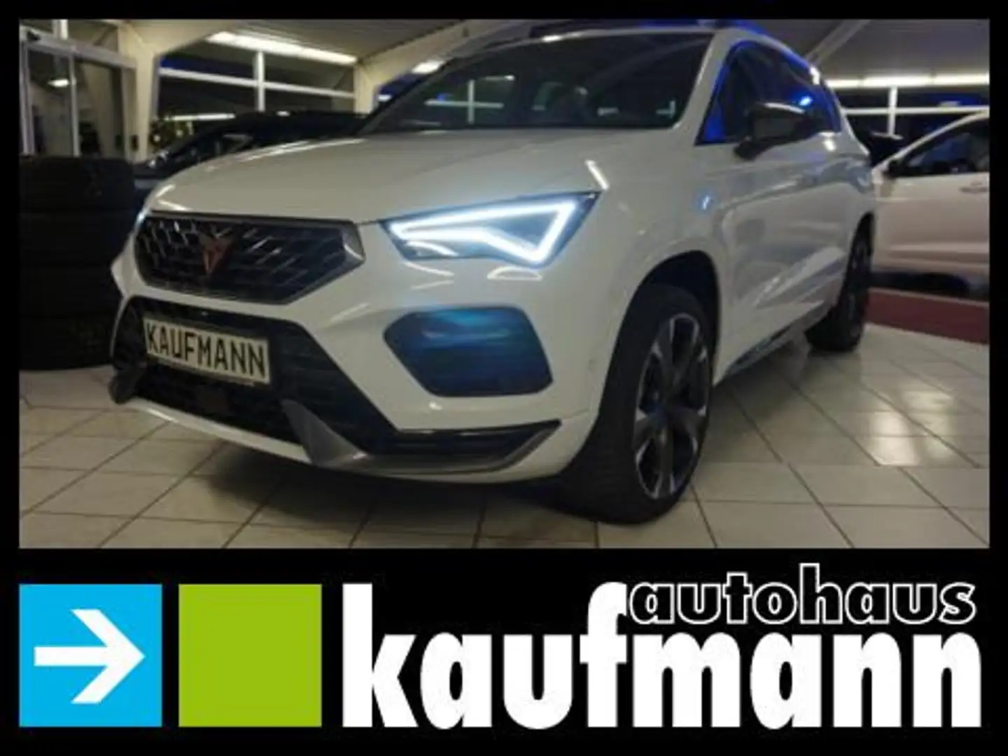 CUPRA Ateca ATECA 1,5 TSI DSG SHZ ACC PANO KAMERA ALCANTARA 19 Weiß - 1