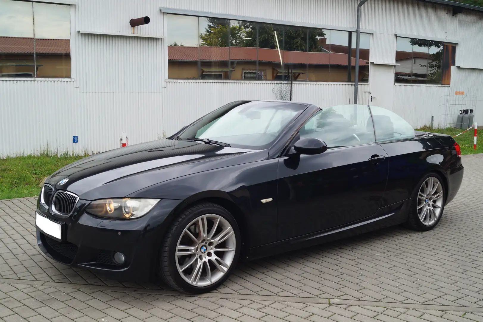 BMW 320 320i Cabrio M Paket Tüv 07/2027 Negro - 1
