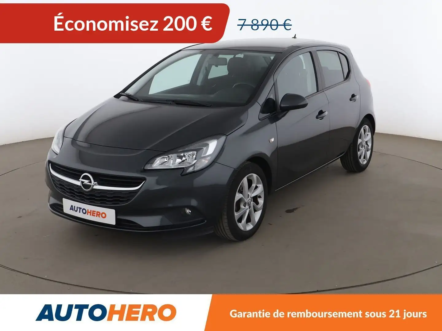 Opel Corsa 1.4 Edition Gris - 1
