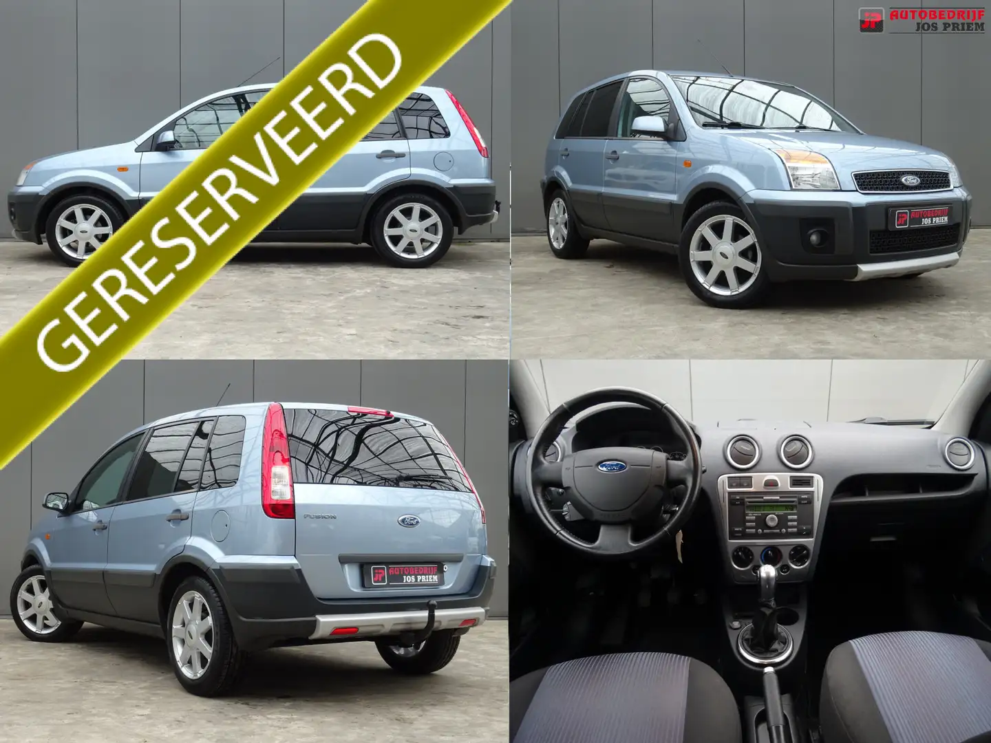 Ford Fusion 1.6-16V Crossroad * 2e EIGN. * SUPER NETJES * INCL Gris - 1