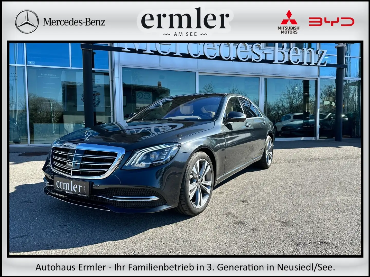 Mercedes-Benz S 560 4M Limousine TOP Ausstattung 8-Zylinder Schwarz - 1