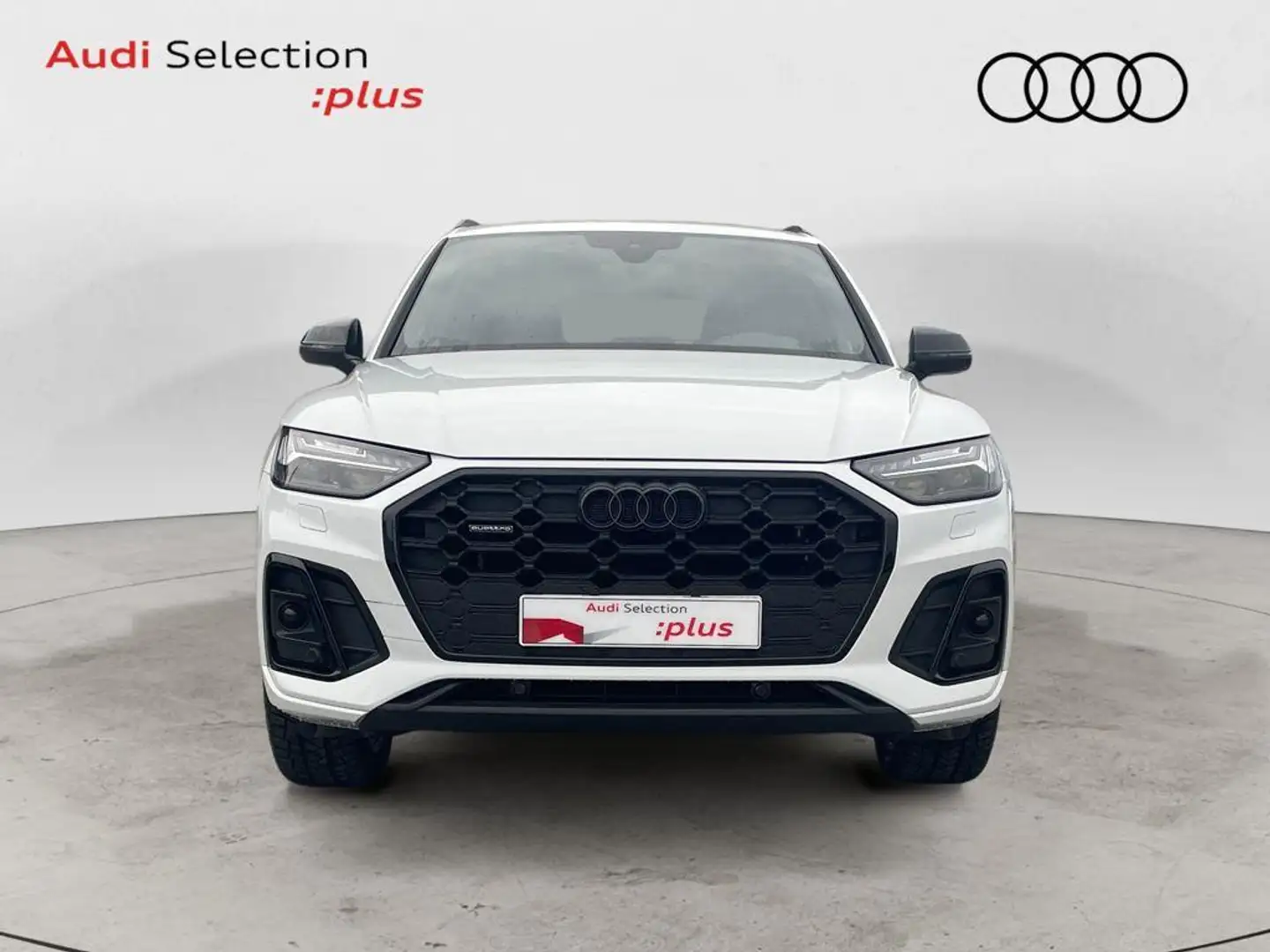 Audi Q5 40 TDI quattro-ultra Black line S tronic 150kW Blanc - 2