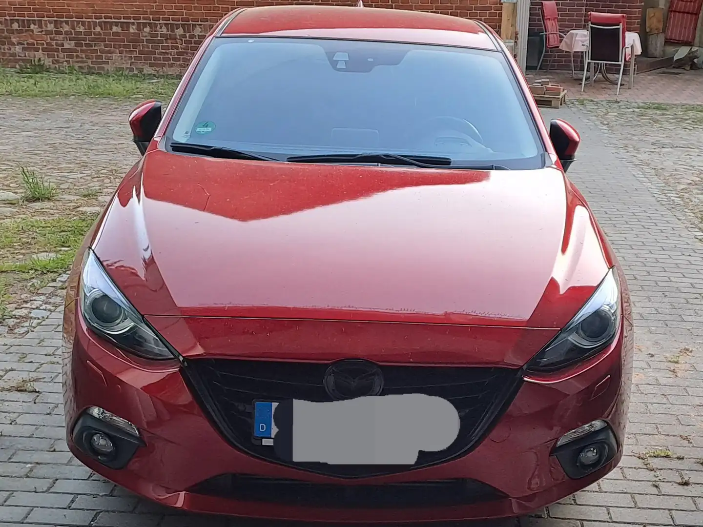 Mazda 3 3 SKYACTIV-D 150 Automatik Sports-Line Rojo - 1