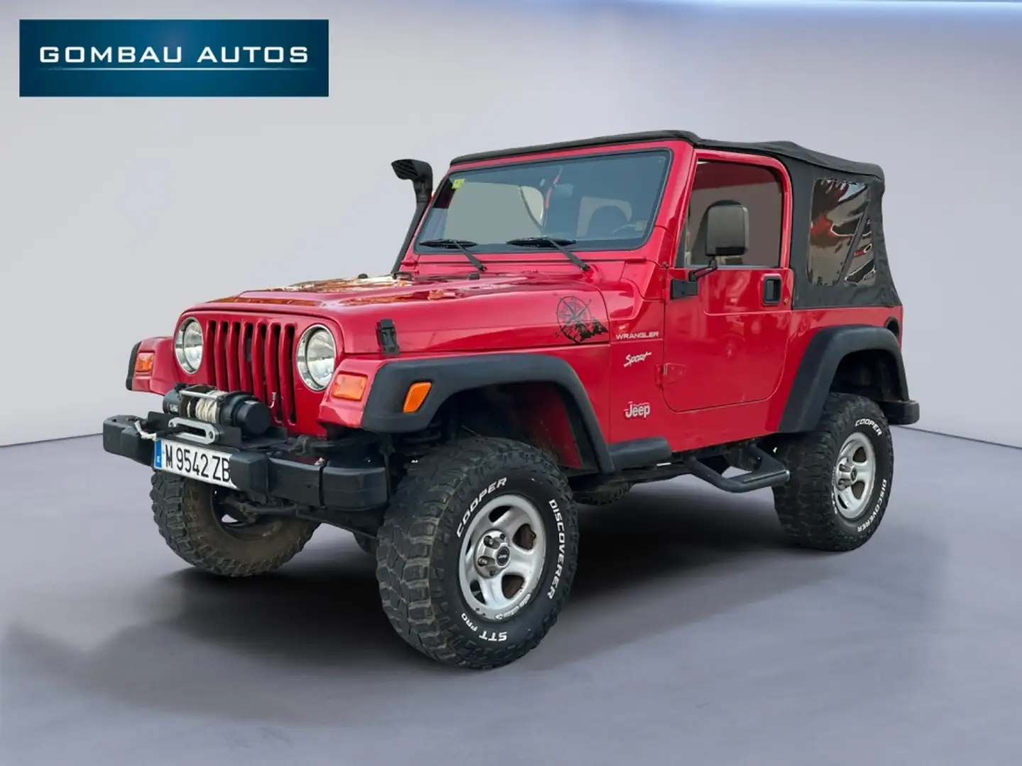 Jeep Wrangler 2.5 Soft Top Rouge - 1