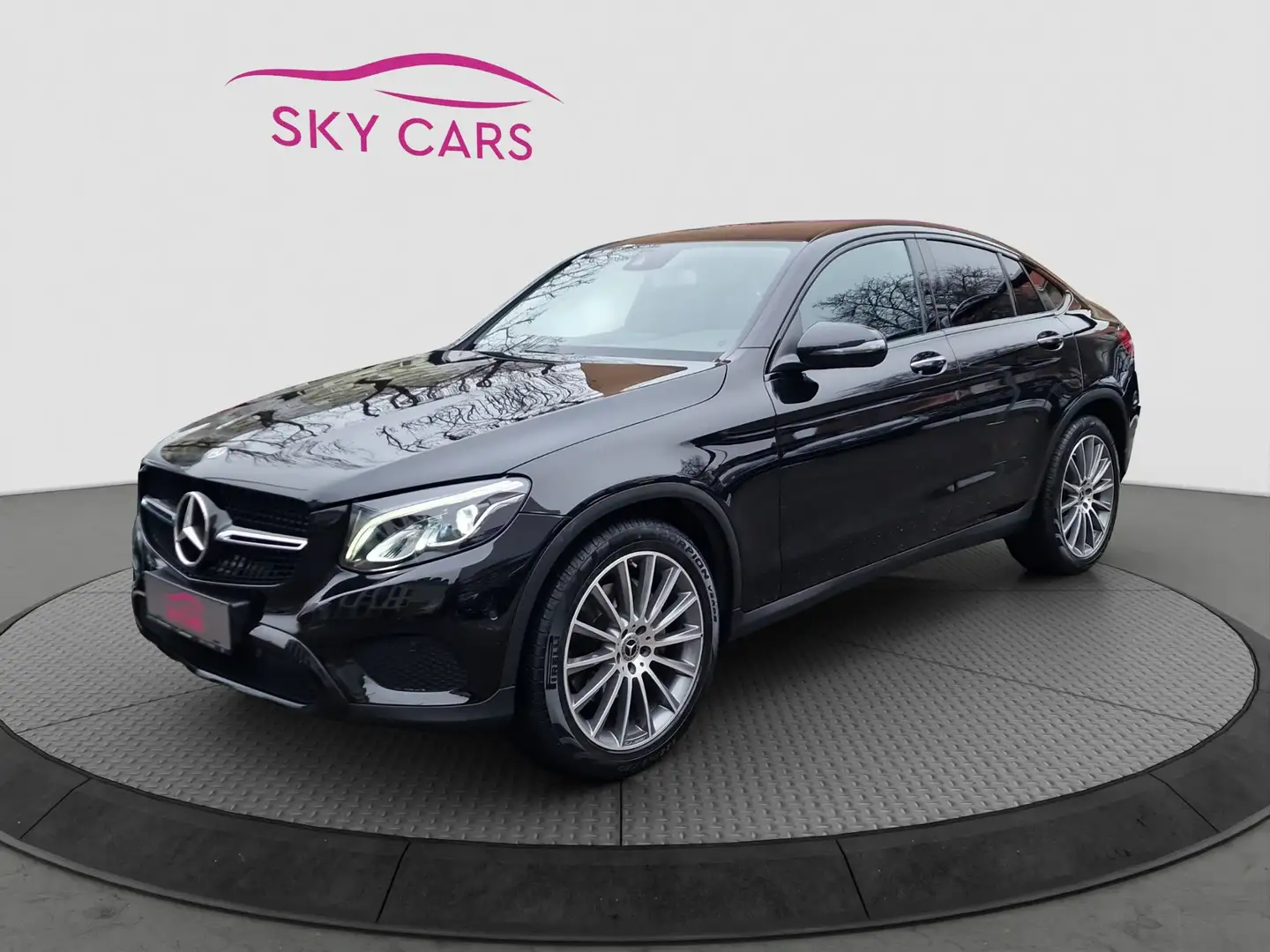 Mercedes-Benz GLC 350 GLC 350 d 4Matic*1.Hand*Scheckheftgepflegt-MB*9G Schwarz - 1