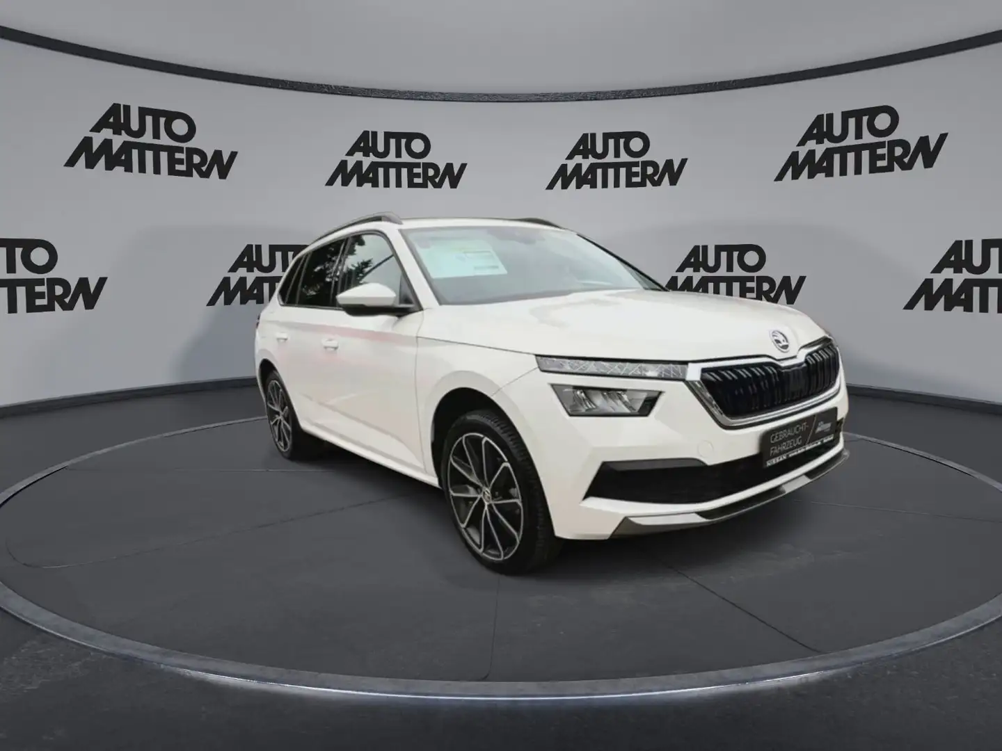 Skoda Kamiq Ambition|Klima|Kamera|PDC|NAVI|LED|AHK|SHZ Blanc - 2