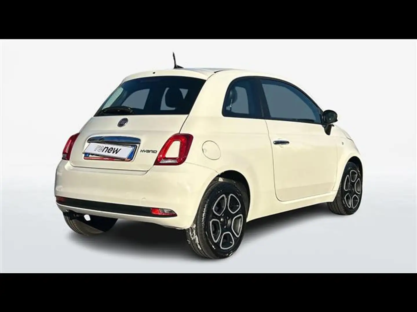 Fiat 500 1.0 FireFly Hybrid 70cv Blanc - 2