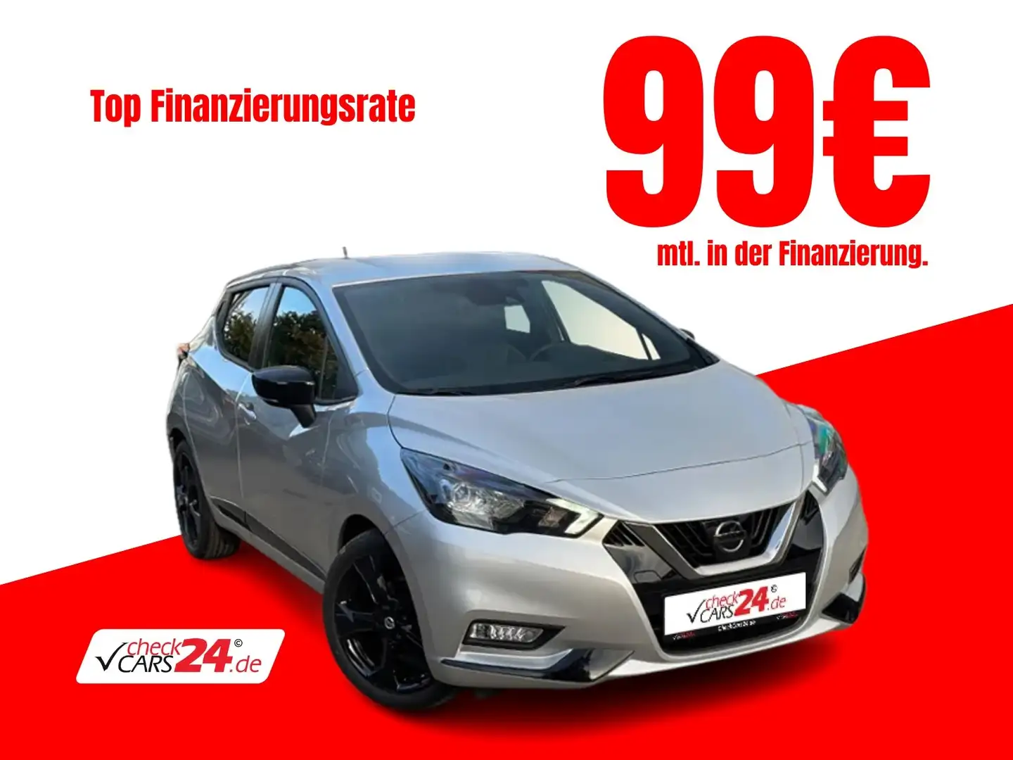 Nissan Micra N-SPORT 1.0 IG-T LED RFK SHZ *SOFORT* Stříbrná - 1