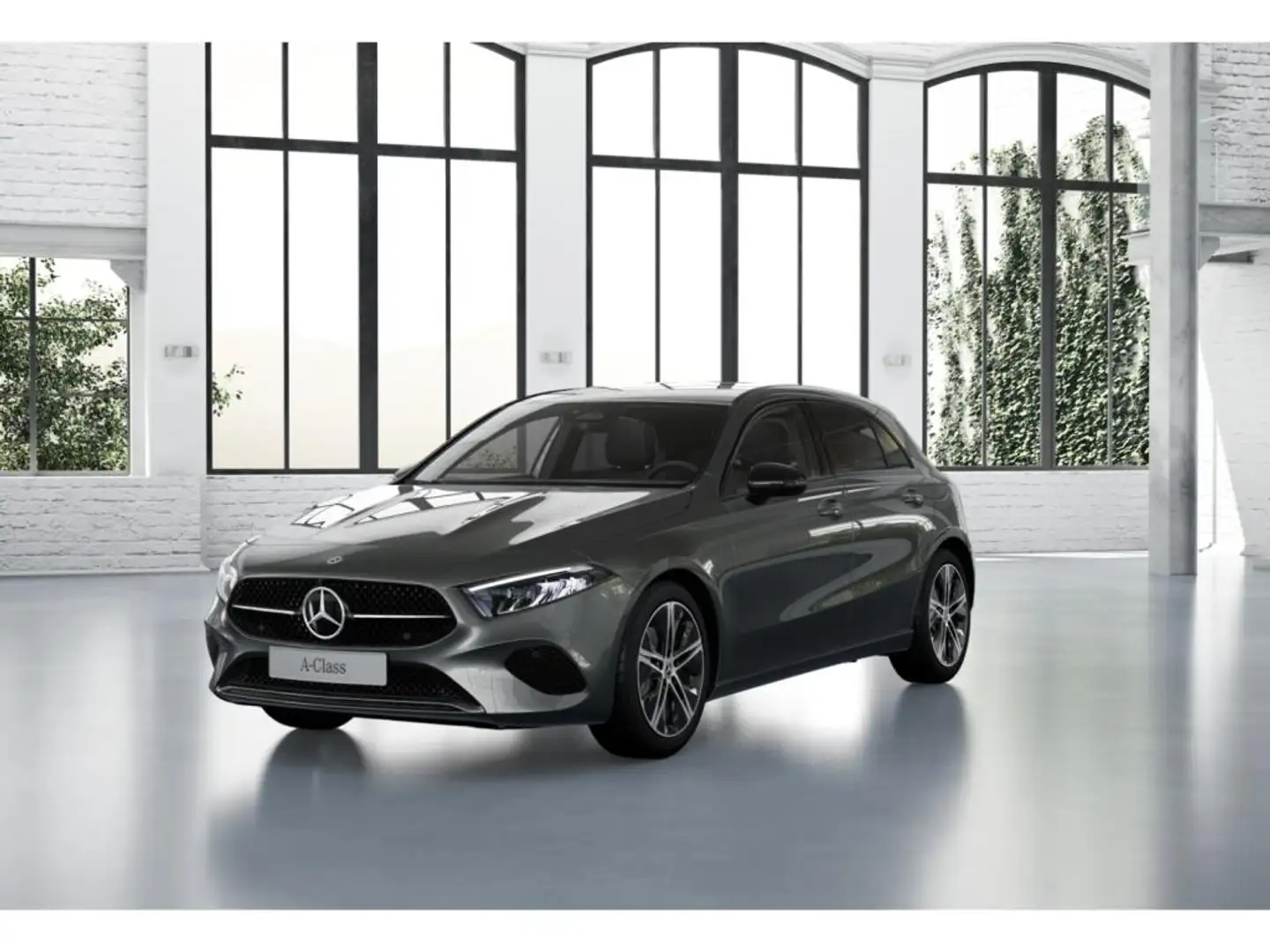 Mercedes-Benz A 200 Progressive LED+AHK+18+RüKam+Night Grau - 1