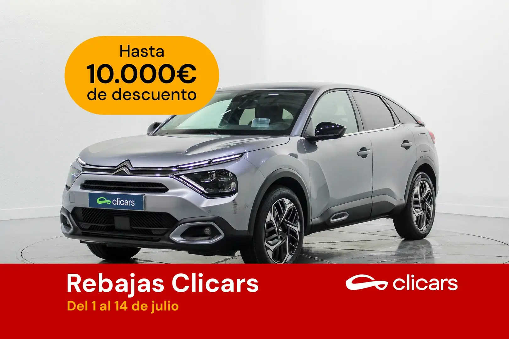 Citroen C4 1.5 BlueHDI S&S Max EAT8 130 Argent - 1