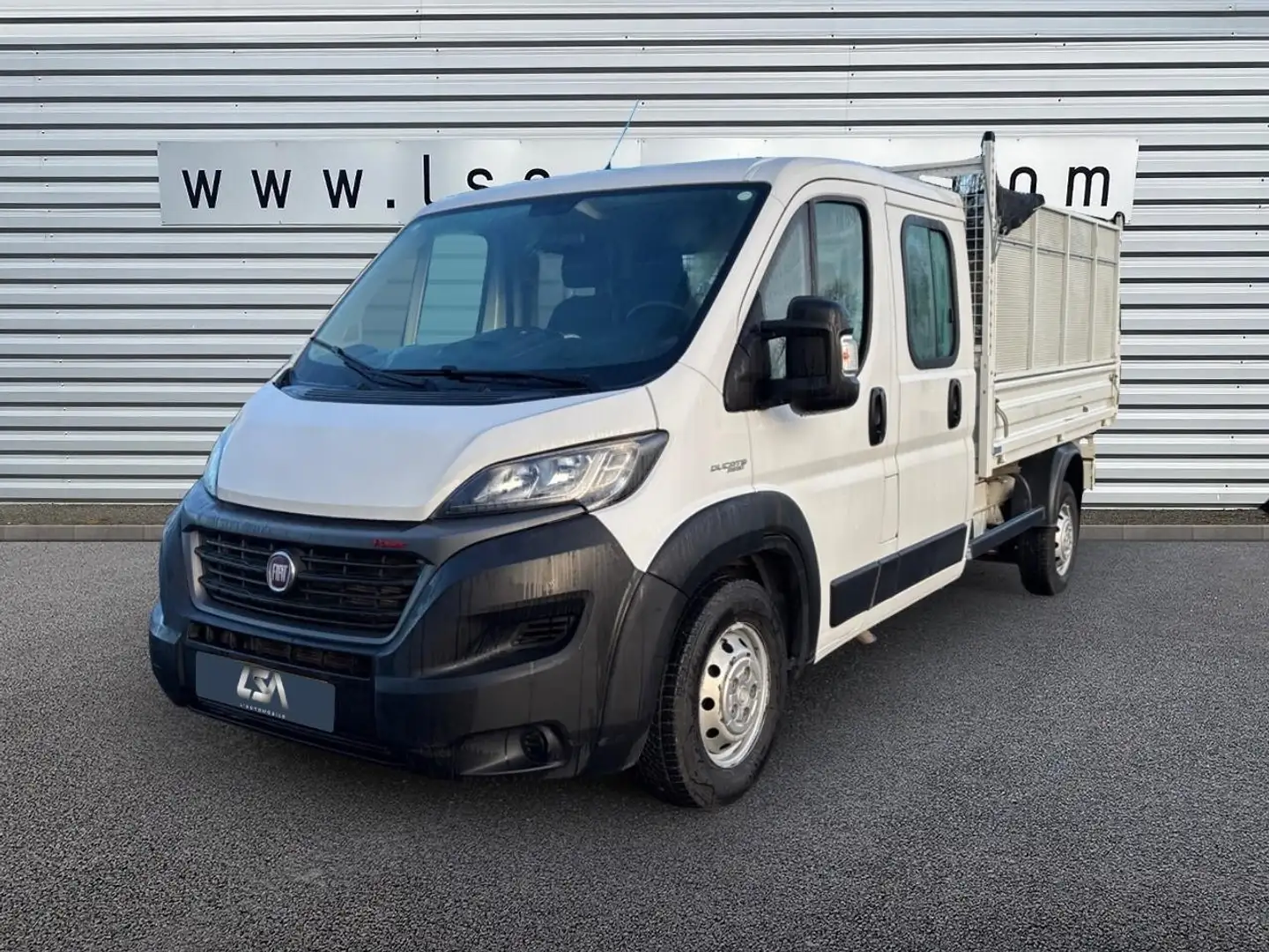 Fiat Ducato Maxi Pack 3.5 L 2.3 Multijet 150 Euro 6 III CHASSIS DOUBLE CABINE Blanc - 1
