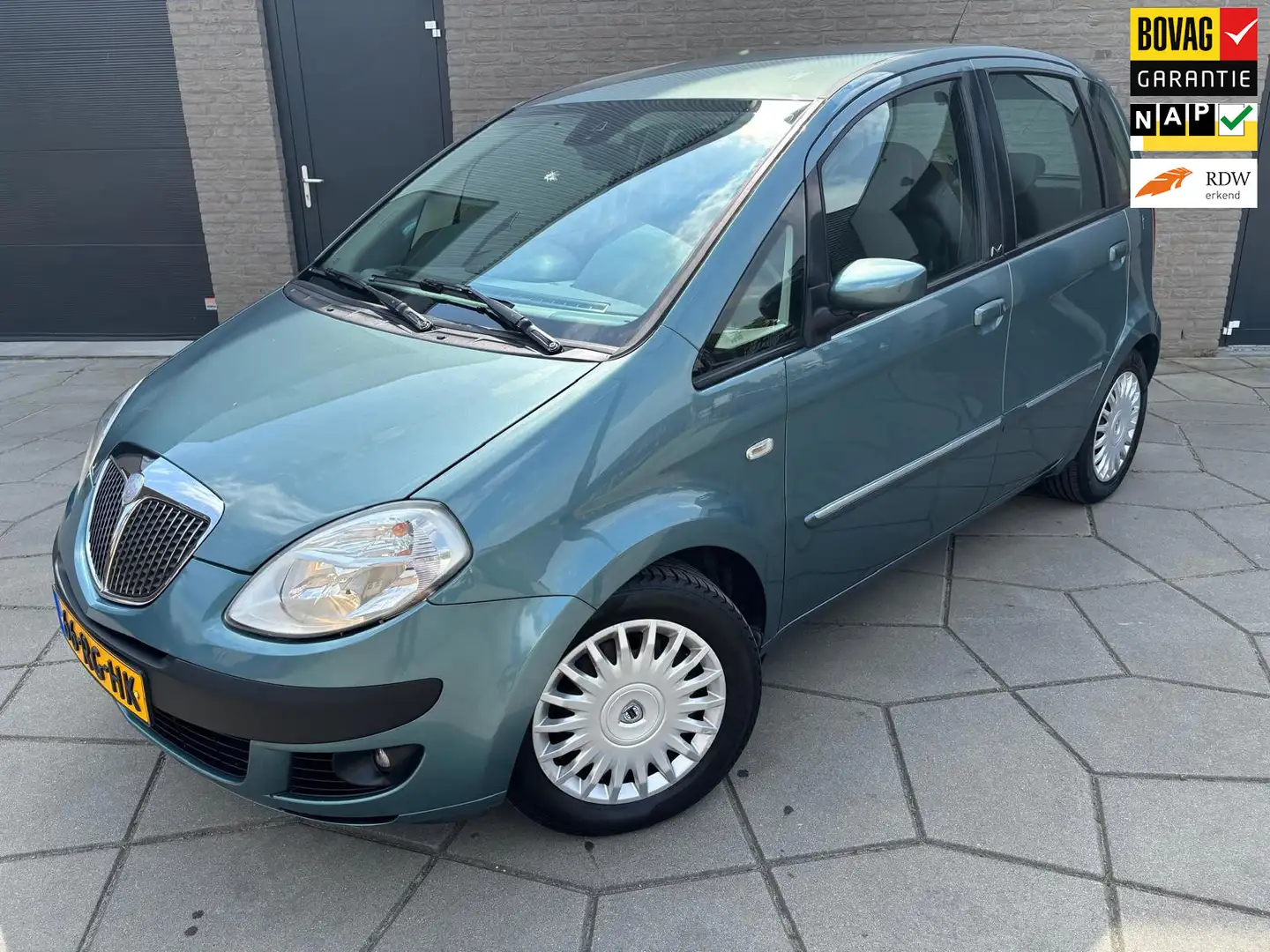 Lancia MUSA 1.4-16V Platino| HOGE Instap|5 Drs|AIRCO|ISO-Fix|A Grün - 1