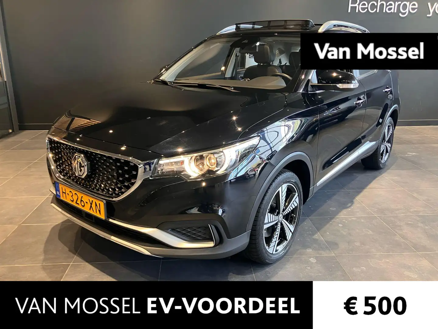 MG ZS MG EV Luxury 45 kWh 1e eigenaar - Panoramadak - Ca Noir - 1