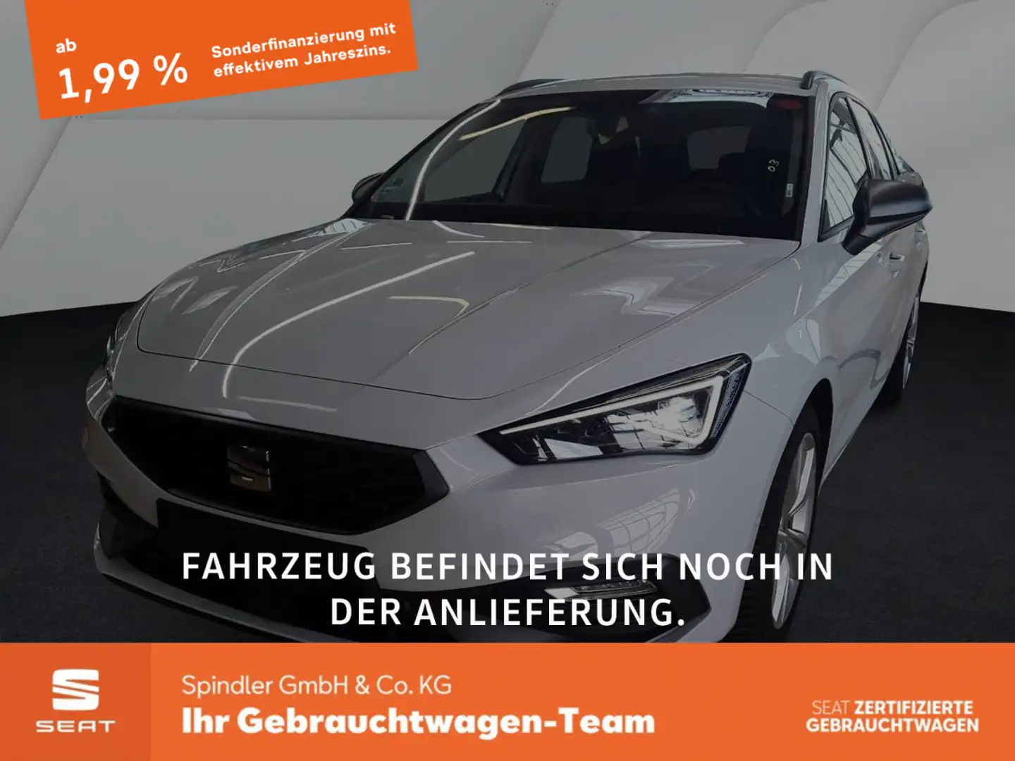 SEAT Leon ST FR 1.5eTSI DSG / Navi, Matrix, FullLink Weiß - 1