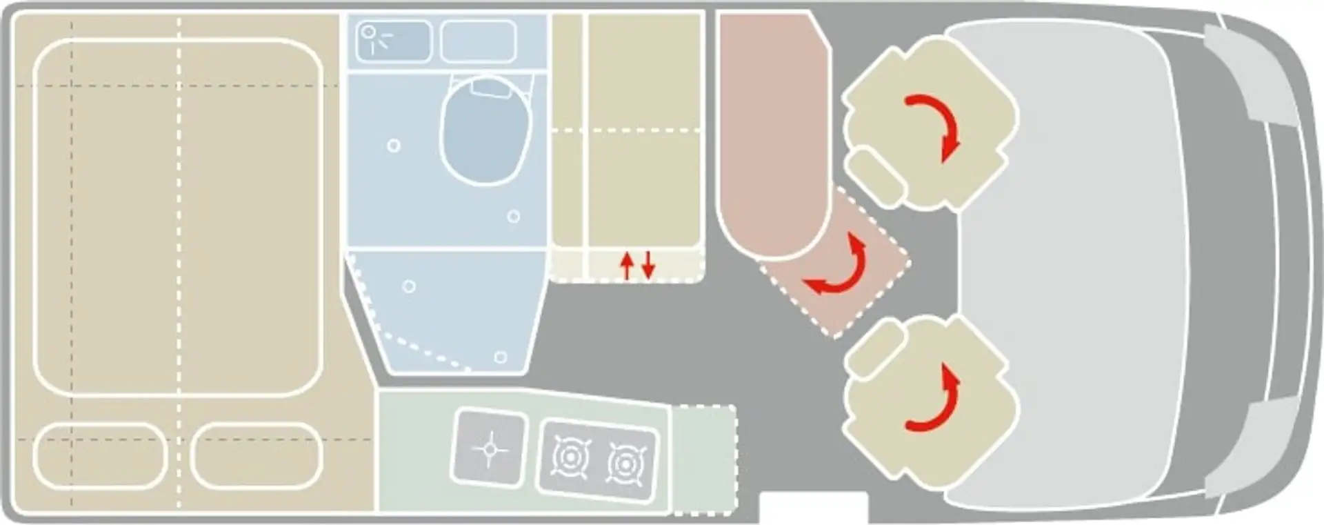 VanTourer 540 D Fiat 140 PS Automatik Weiß - 2