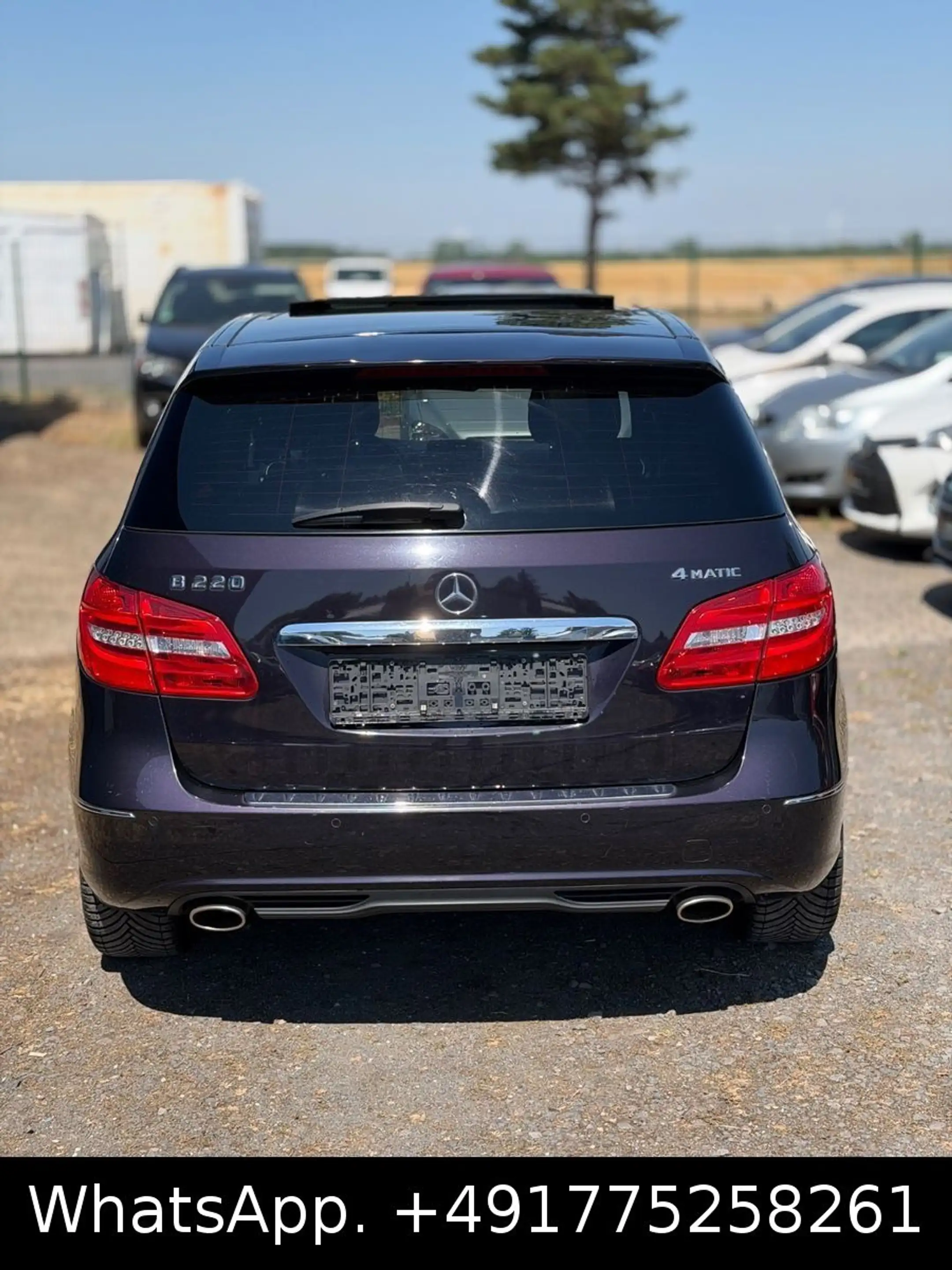 Mercedes-Benz B 220 4Matic Automatik,Pano,Euro6 — photo 8