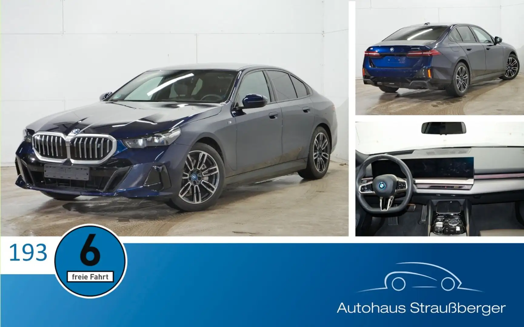 BMW i5 Lim 40 xDrive M Sport ACC AHK B&W 360° Memory Blau - 1