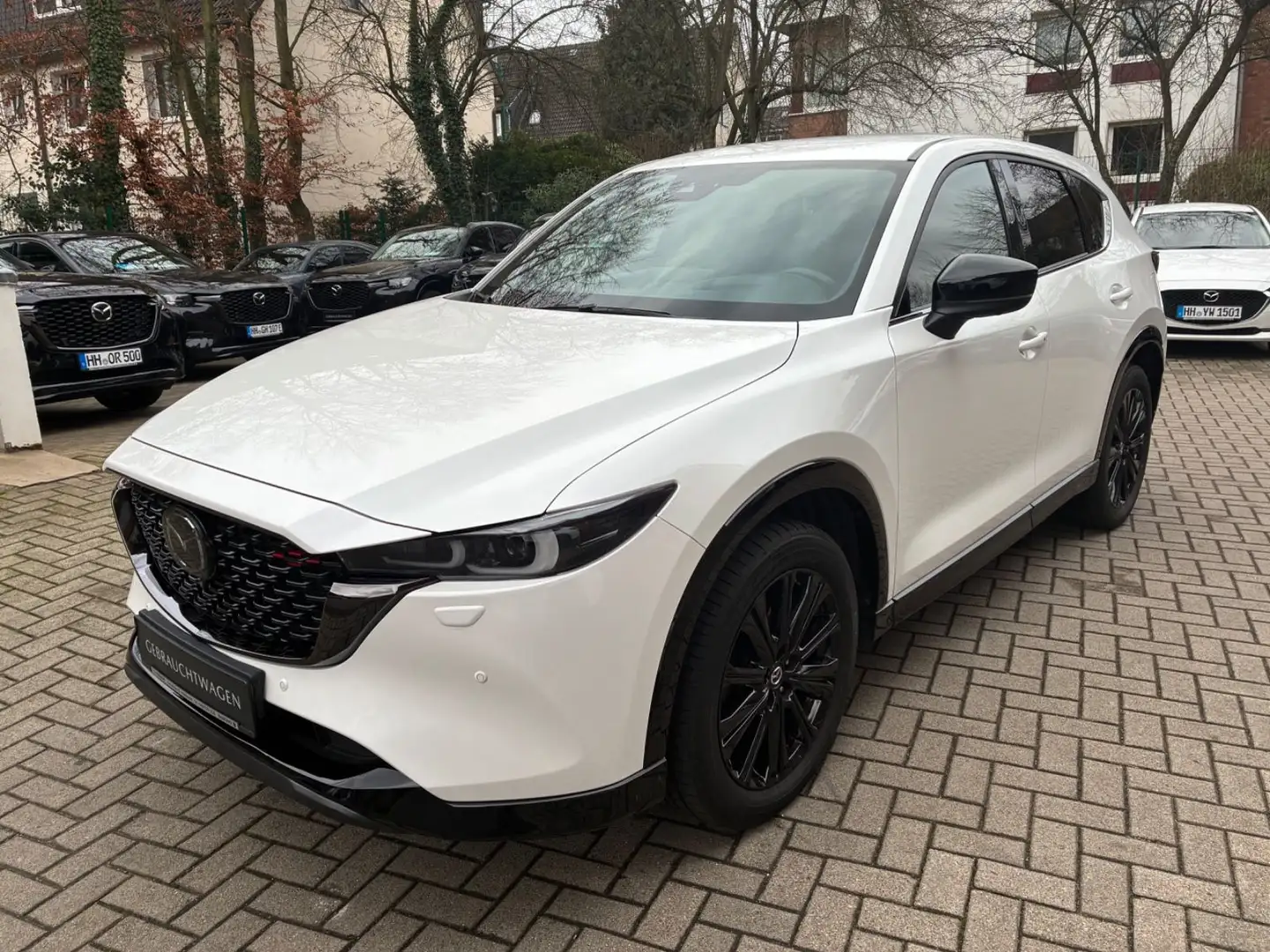 Mazda CX-5 184 AWD Automatik Homura Leder AHK Weiß - 2