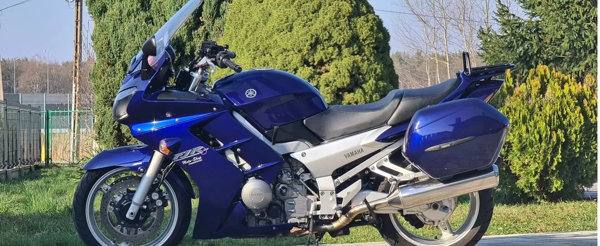 Yamaha FJR 1300 Bleu - 2