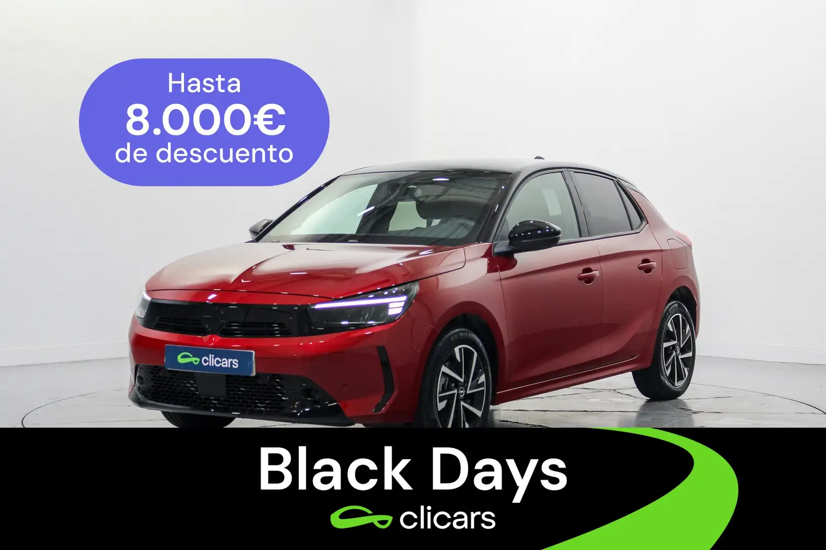 Opel Corsa 1.2T XHL S/S GS 100 Rouge - 1