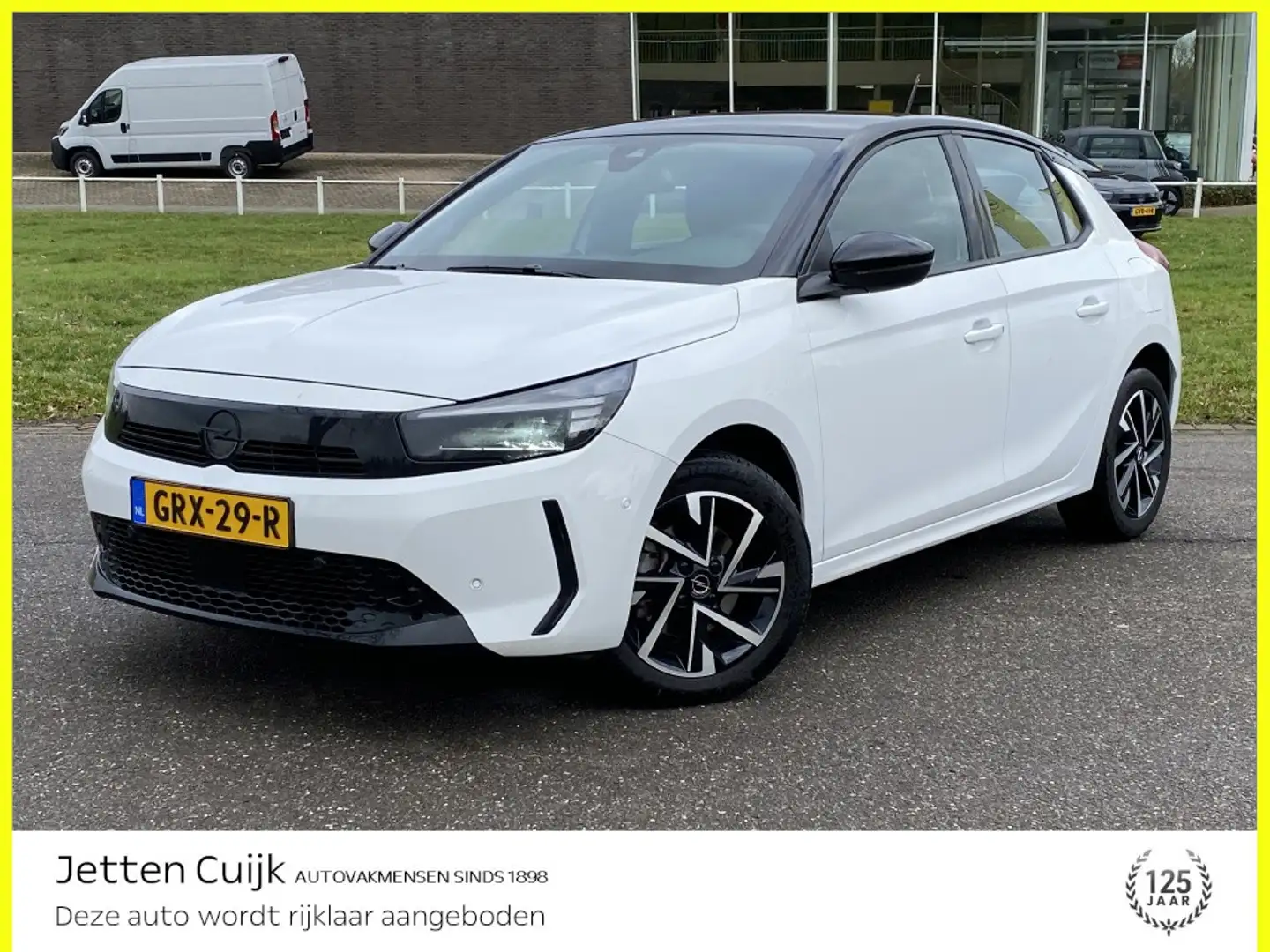 Opel Corsa 1.2 Turbo GS-line #RIJKLAAR# | Camera | Sensoren | Blanc - 1