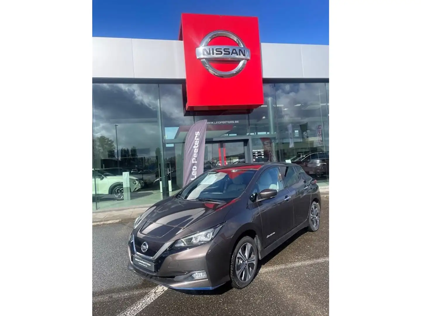 Nissan Leaf Tekna Marrón - 1