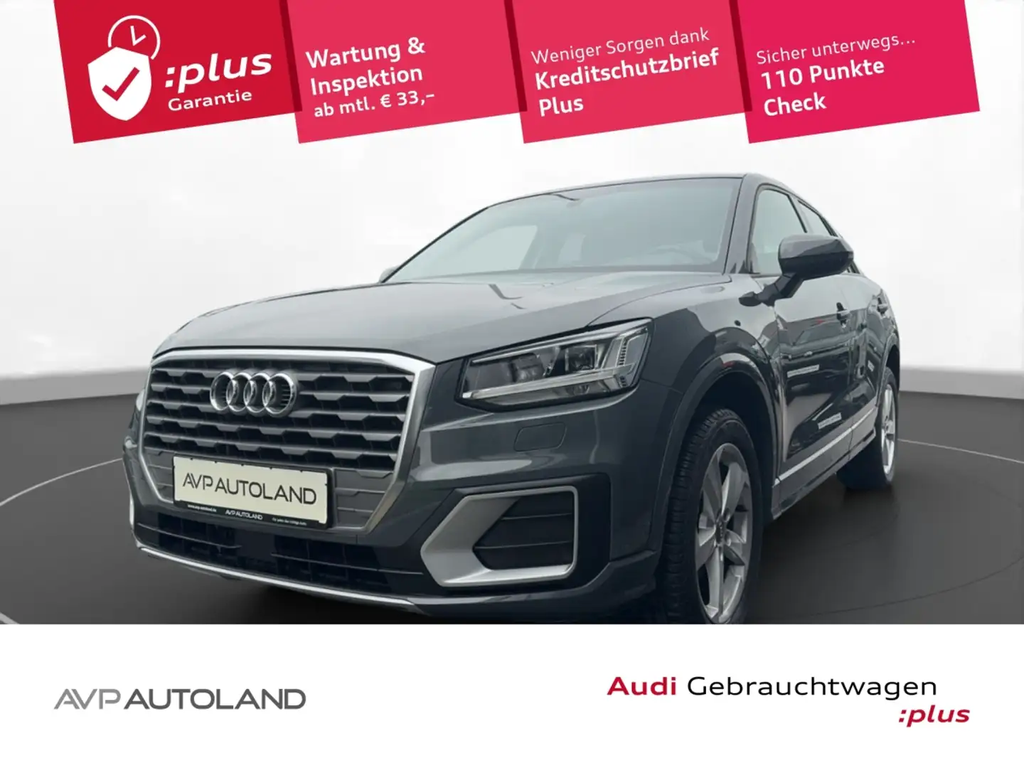 Audi Q2 30 TFSI S tronic sport | MMI NAVI Grau - 1